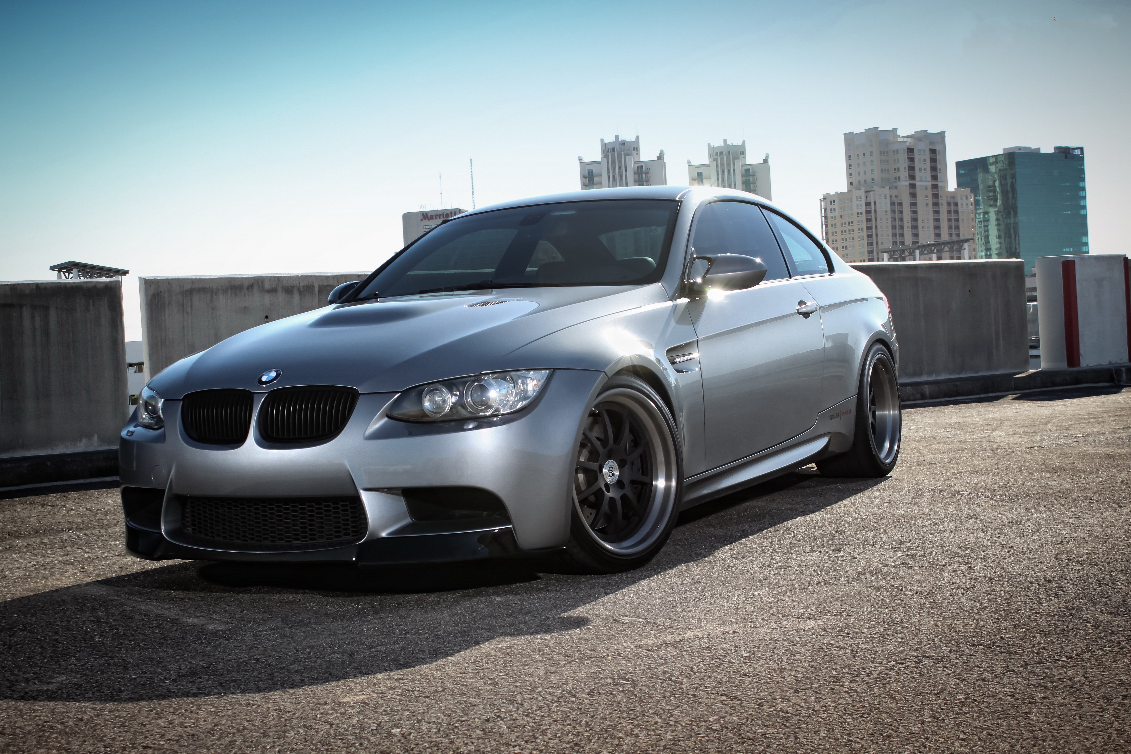 4K BMW M3 E92 Coupe on Asphalt HD Wallpaper