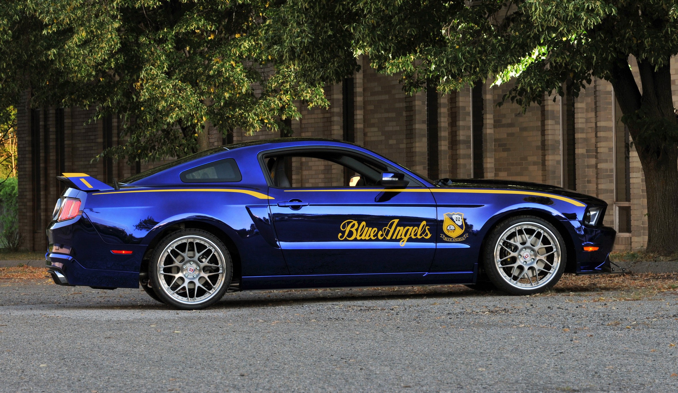 Ford Mustang GT Blue Angels HD Wallpaper