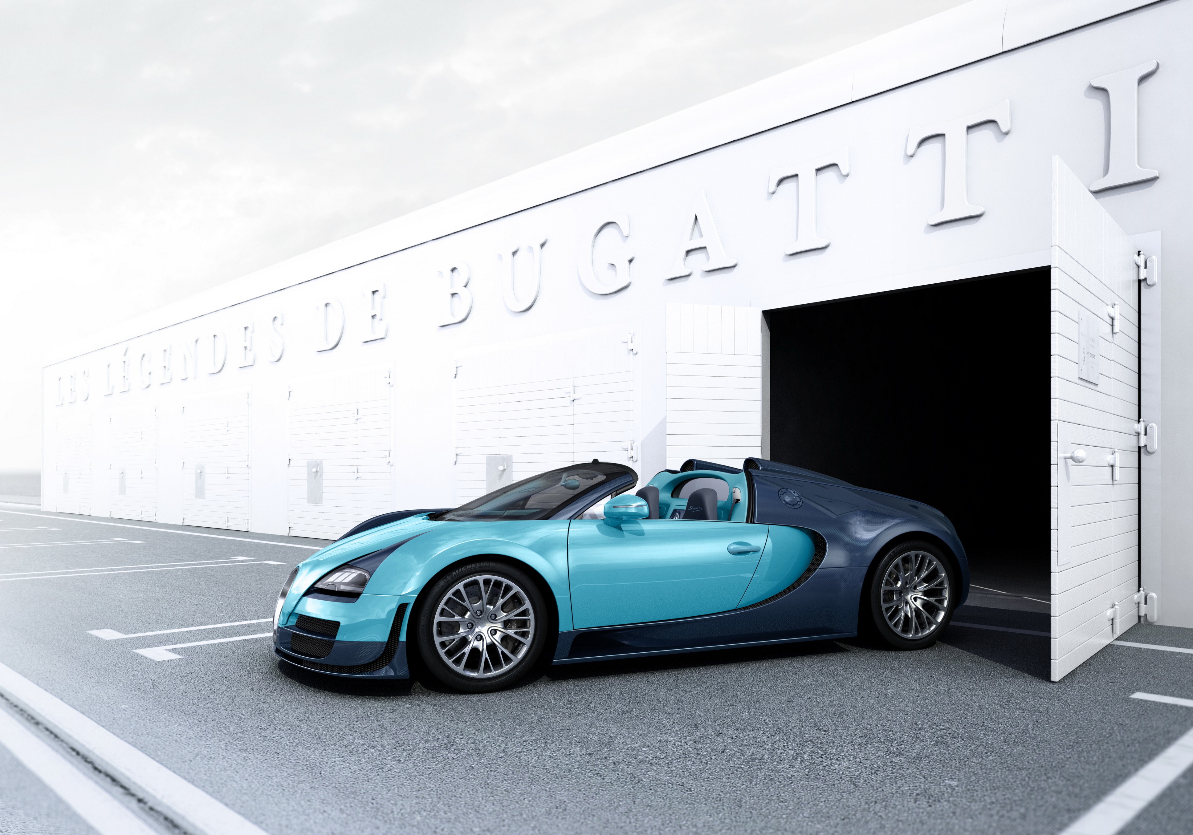 Bugatti Veyron 16.4 Grand Sport Vitesse Legend HD Wallpaper