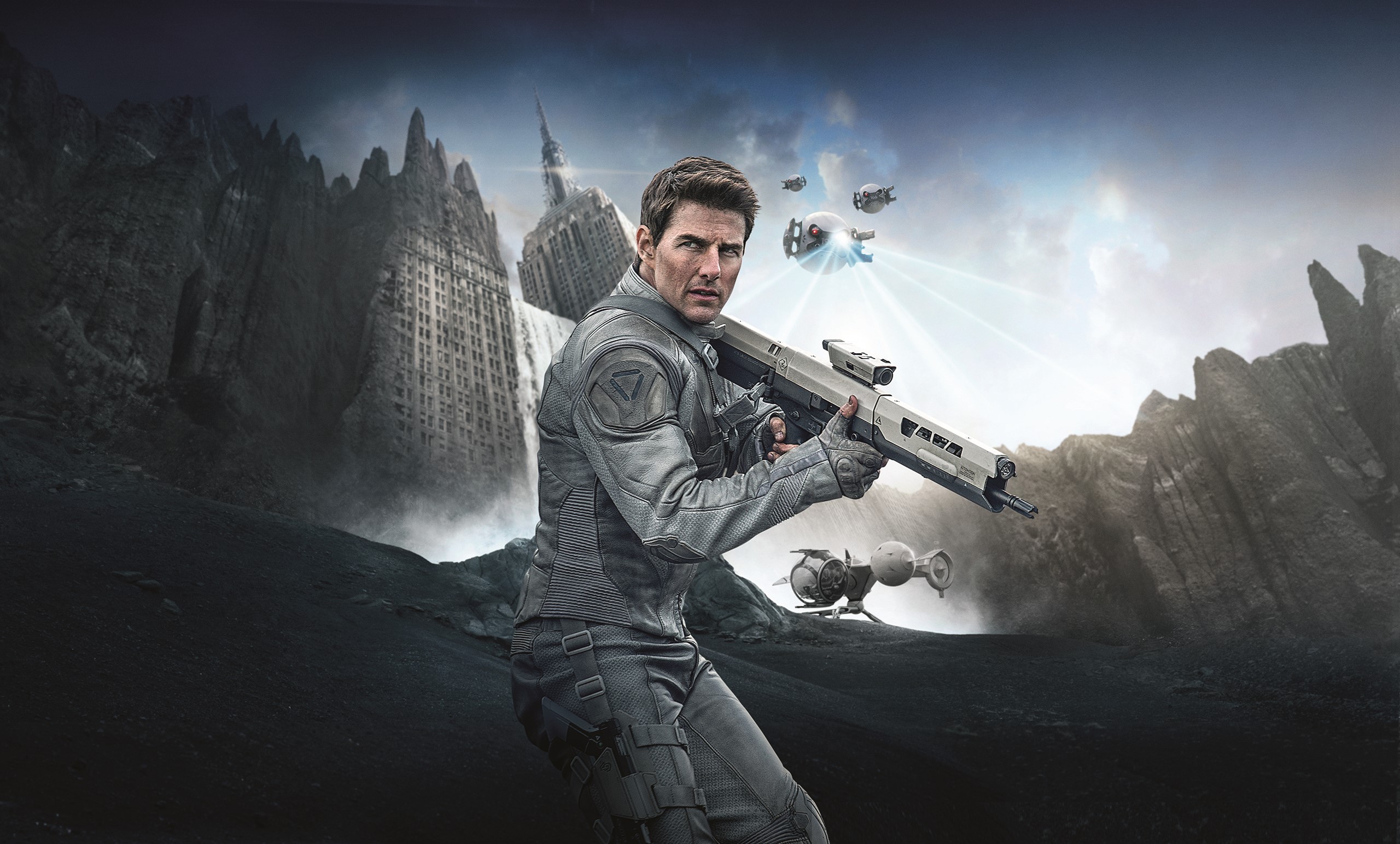 Tom Cruise as Jack Harper from Oblivion HD Wallpaper