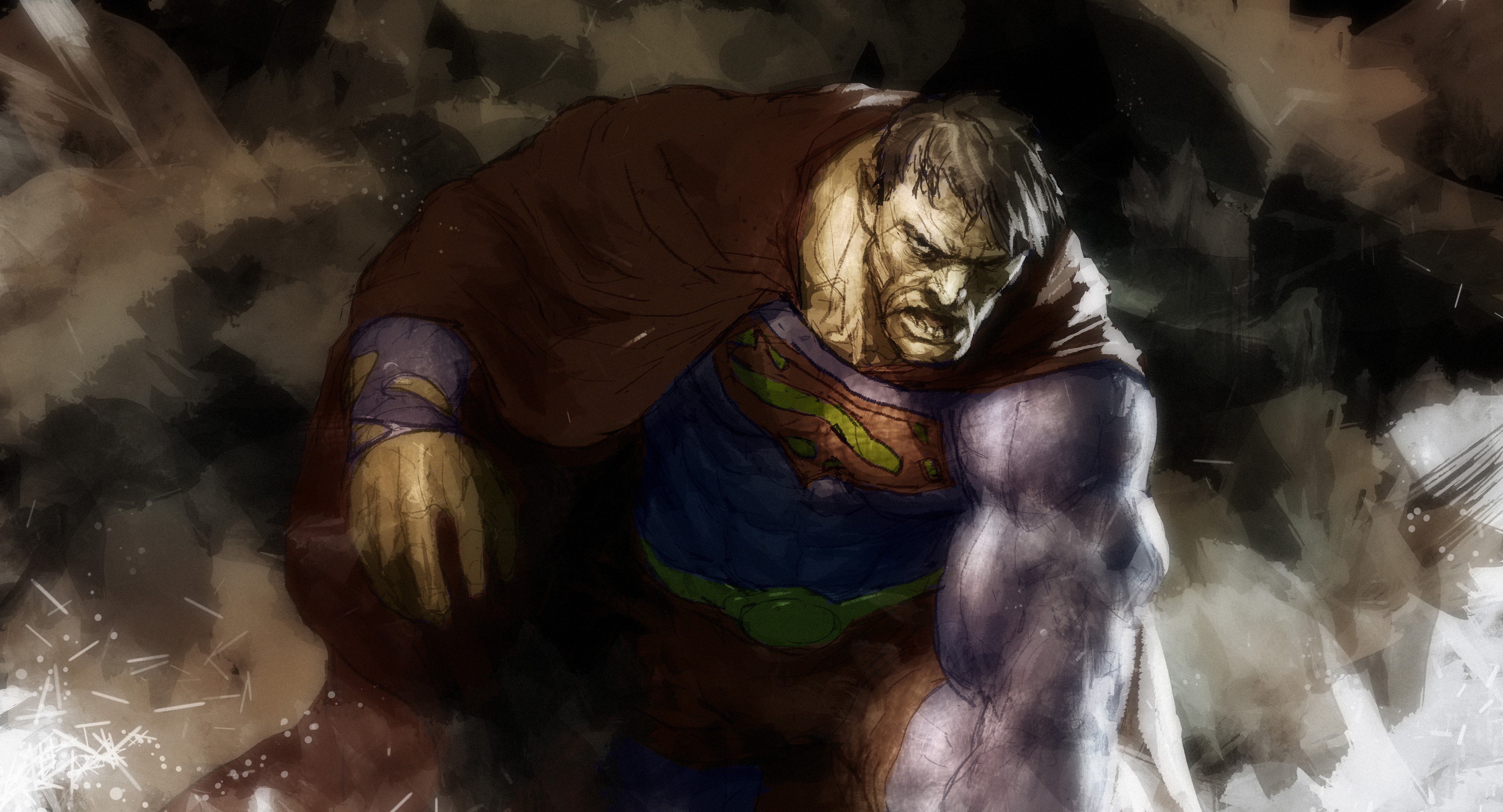 Superman from Heroes comics HD Wallpaper