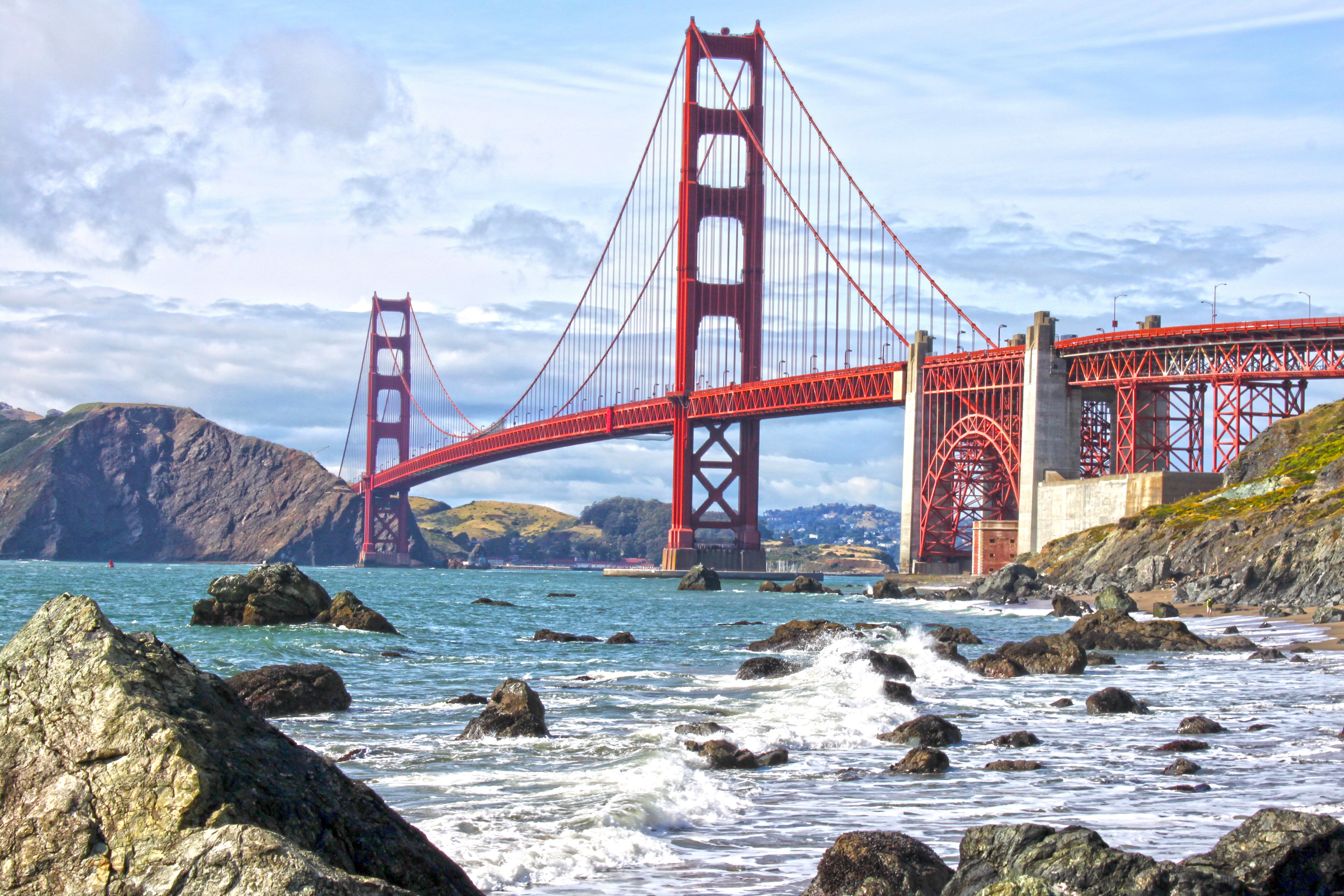 Golden Gate Bridge, San Francisco Coast HD Wallpaper