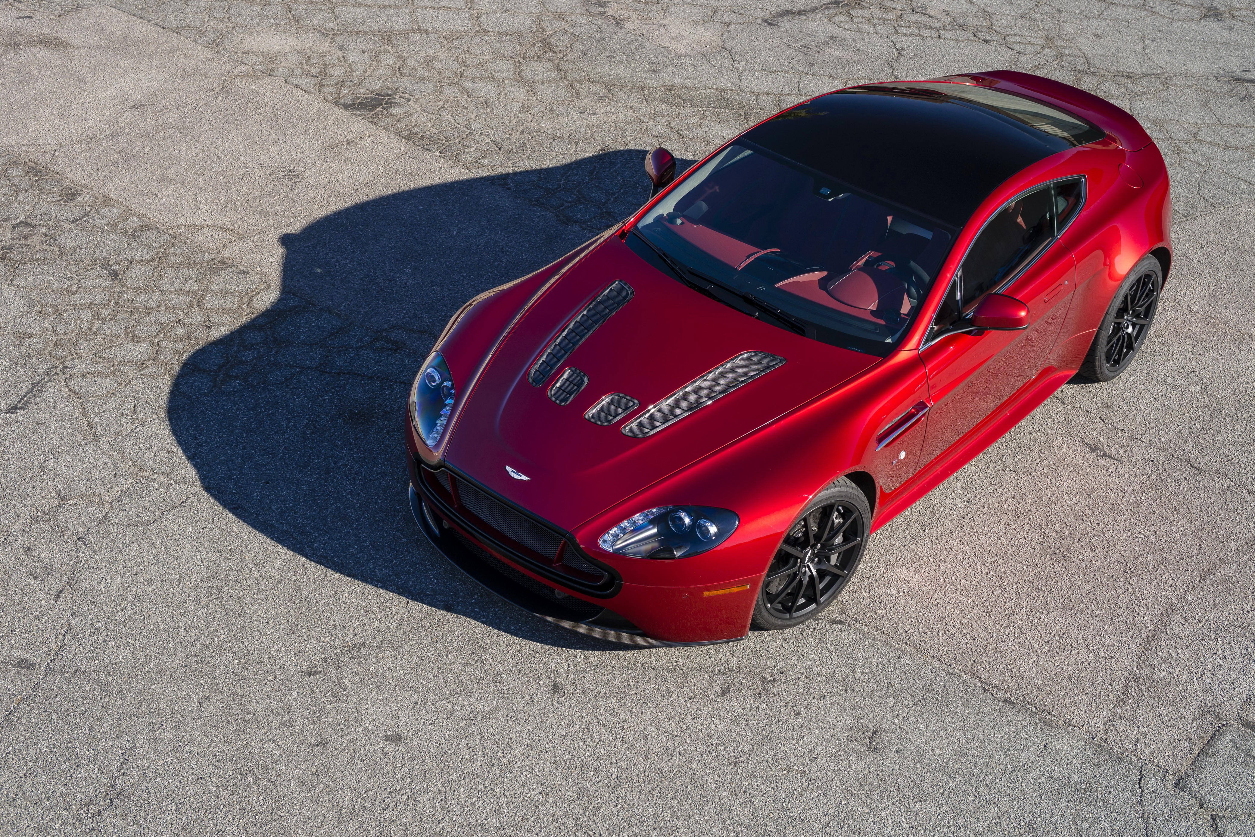 Red 2013 Aston Martin V12 Vantage S HD Wallpaper