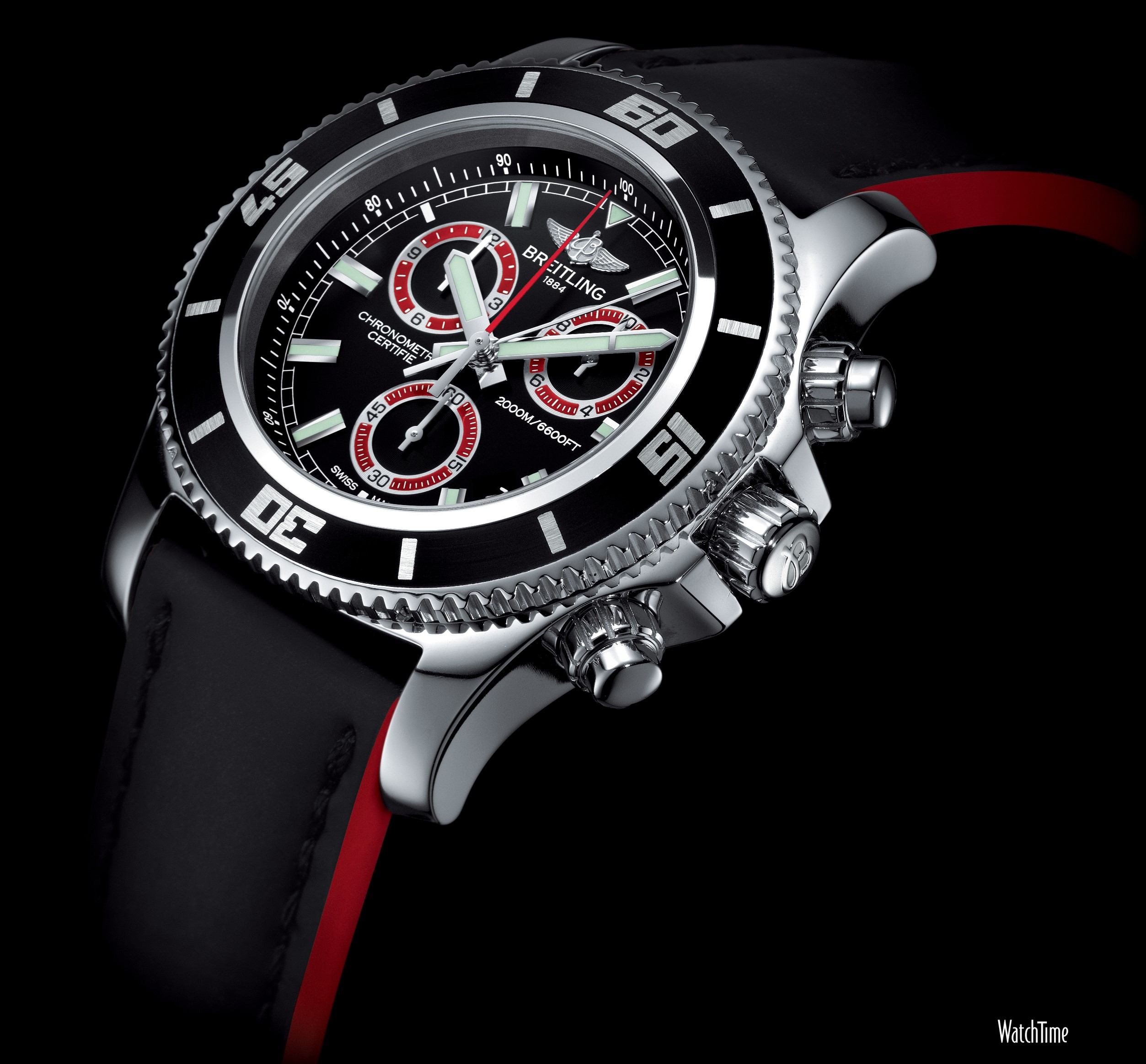 Breitling Superocean Chronograph Watch HD Wallpaper