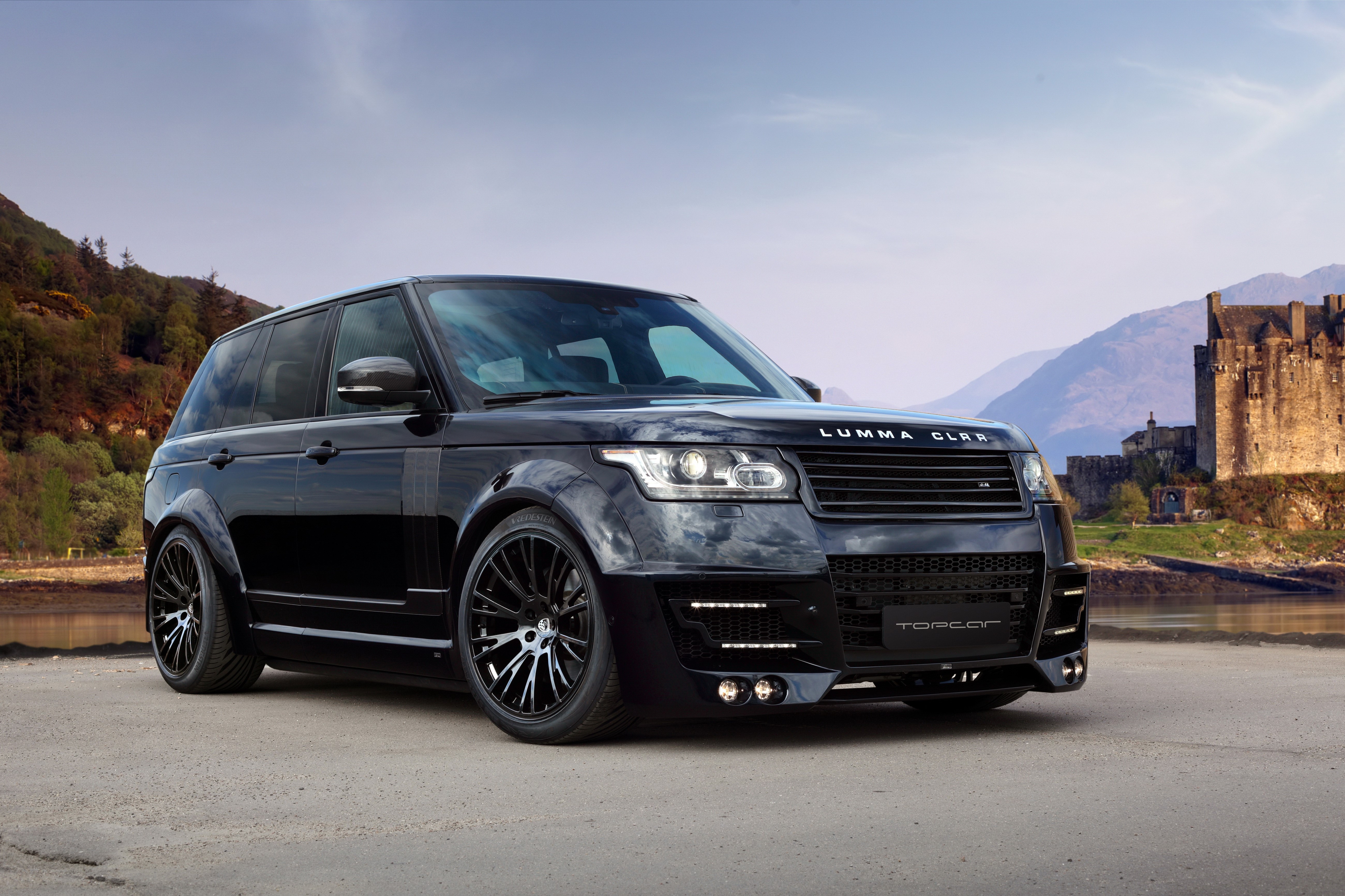 2013 Lumma Design CLR R Black-Carbon Range Rover HD Wallpaper
