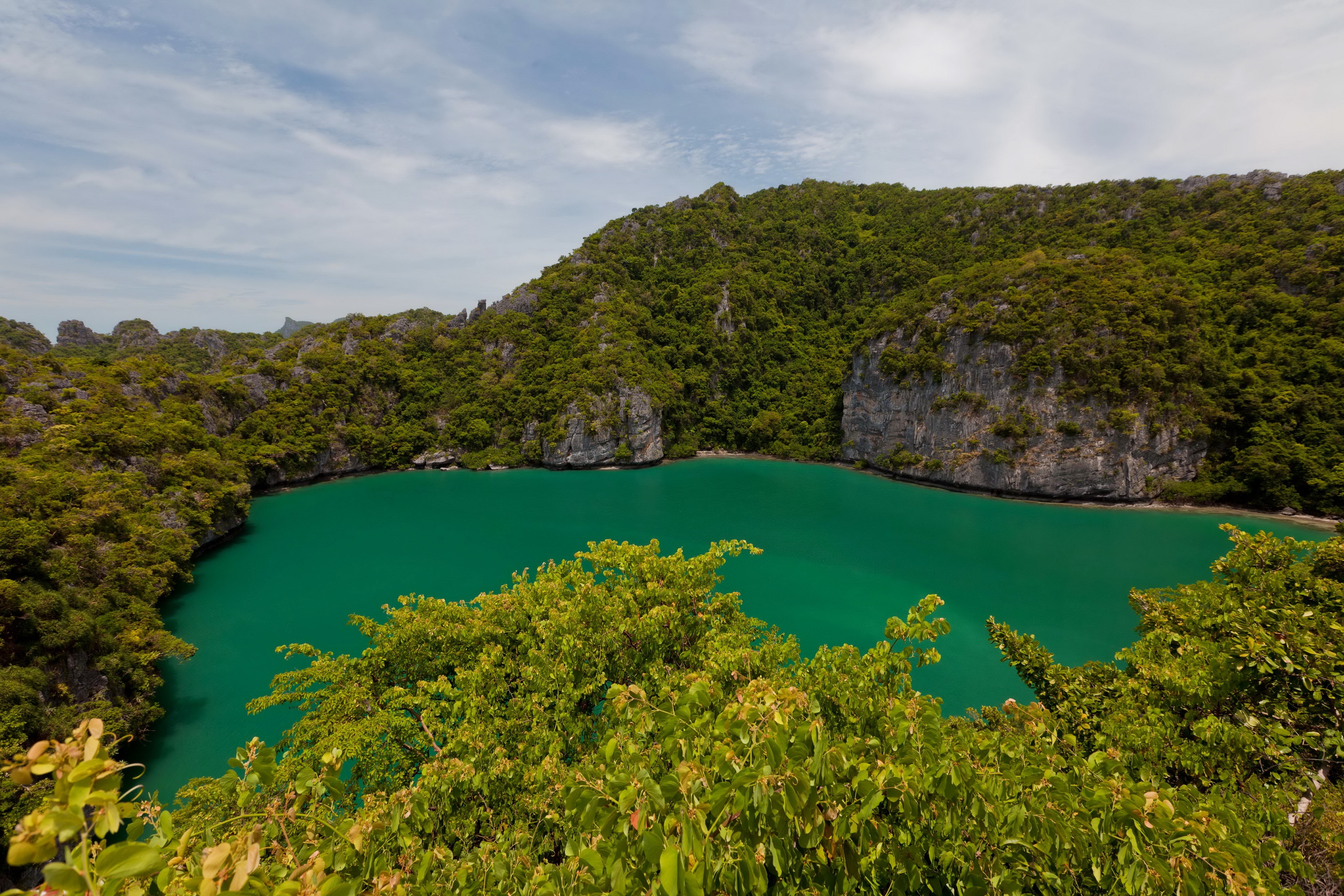 Emerald Lake in Ko Samui, Thailand HD Wallpaper