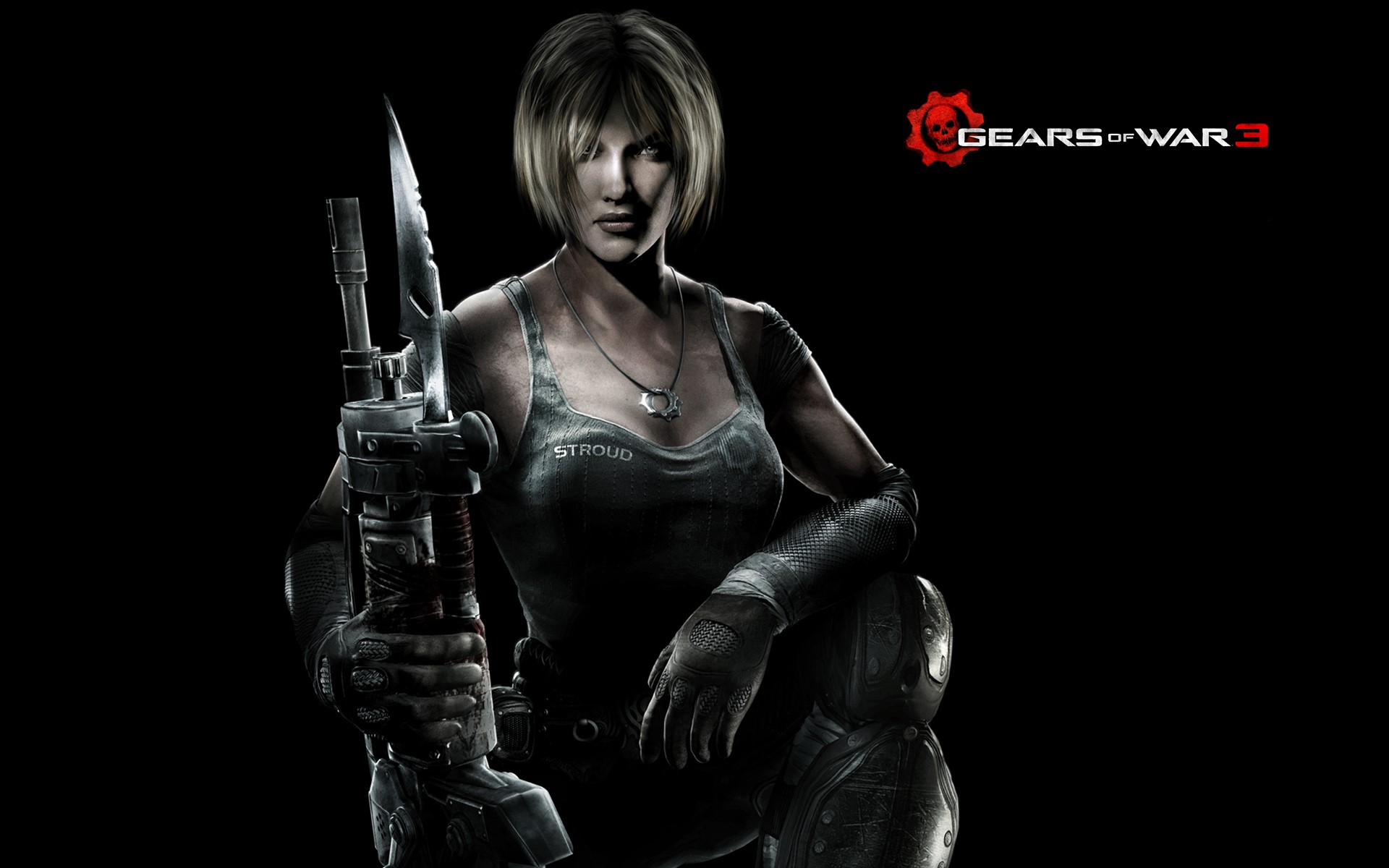 Anya Stroud from Gears of War 3 HD Wallpaper