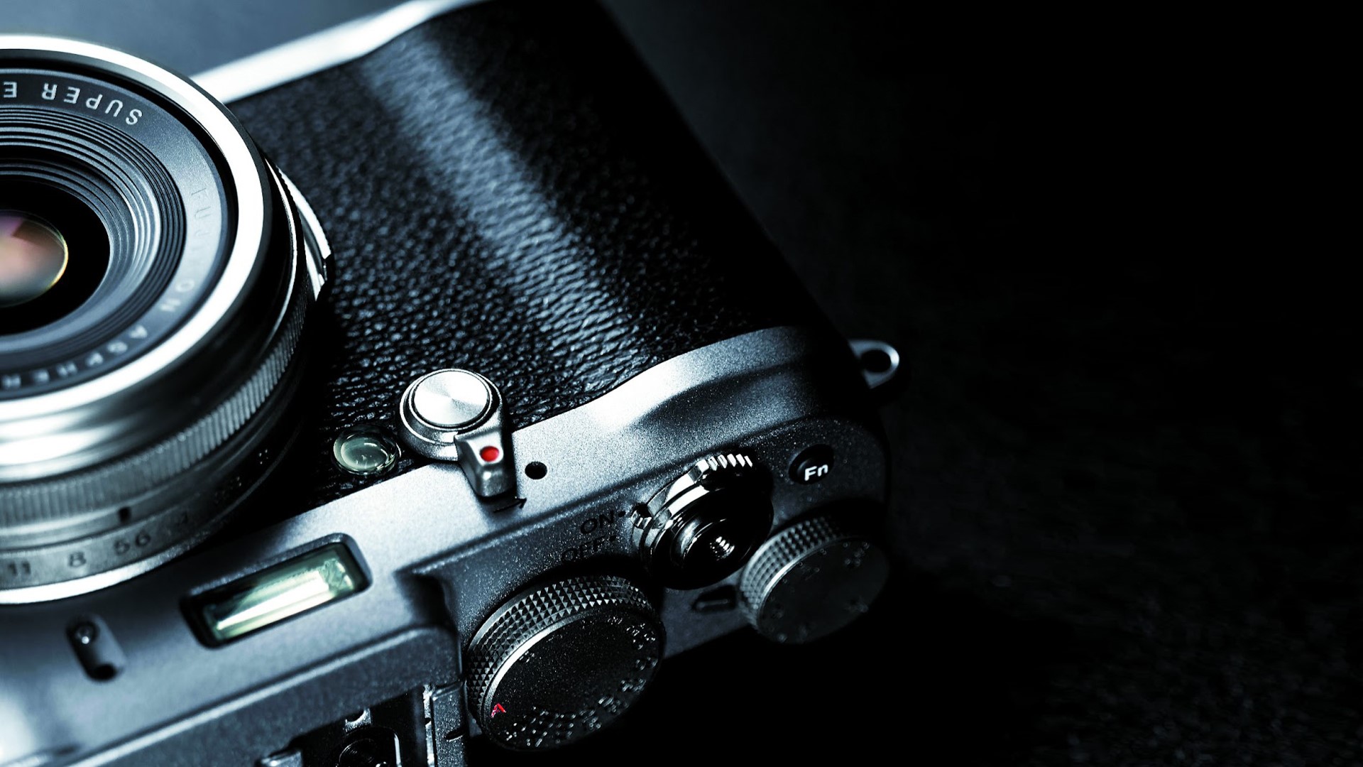 Fujifilm X100s camera detail HD Wallpaper