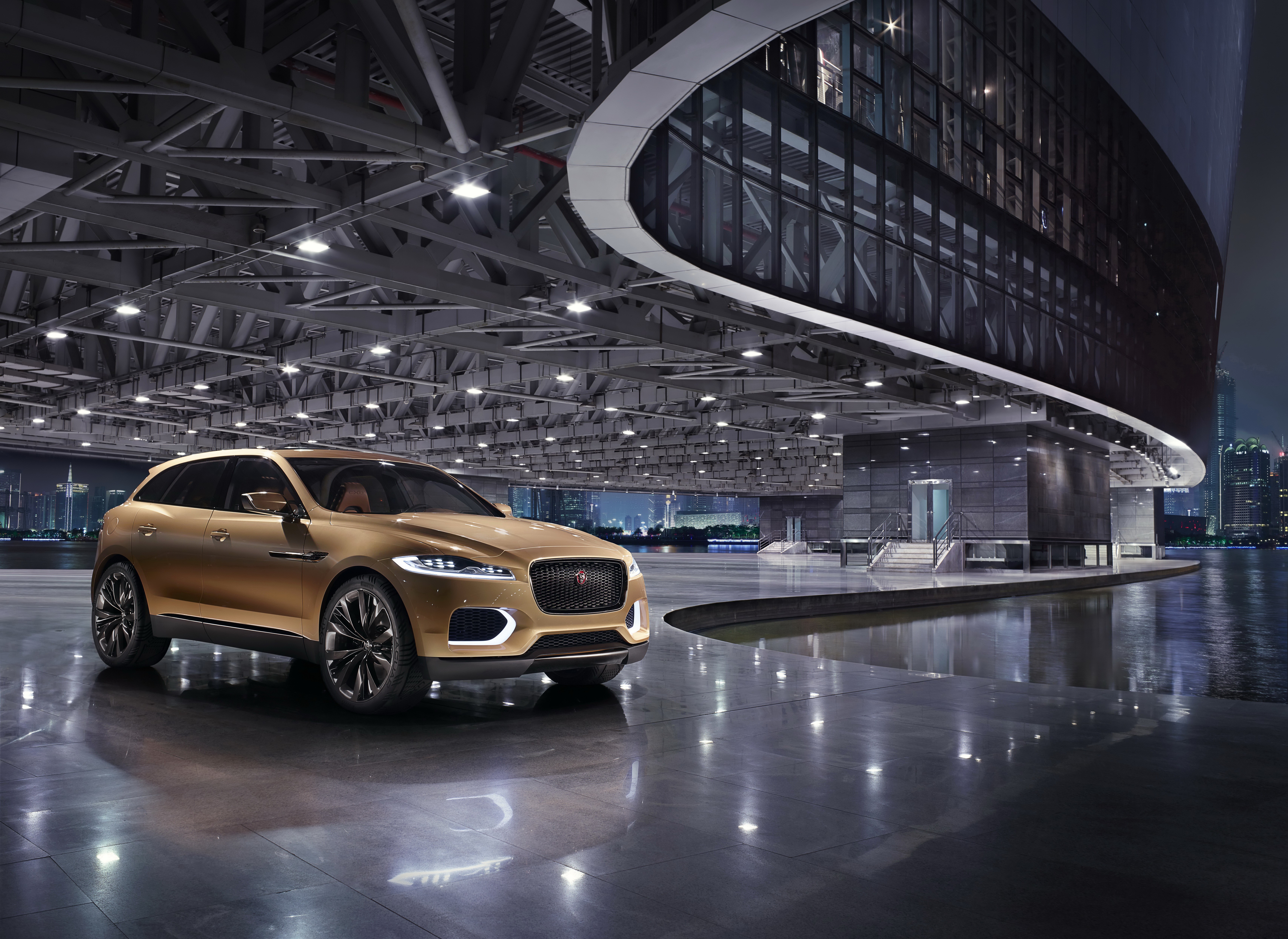 Jaguar C-X17 concept SUV HD Wallpaper