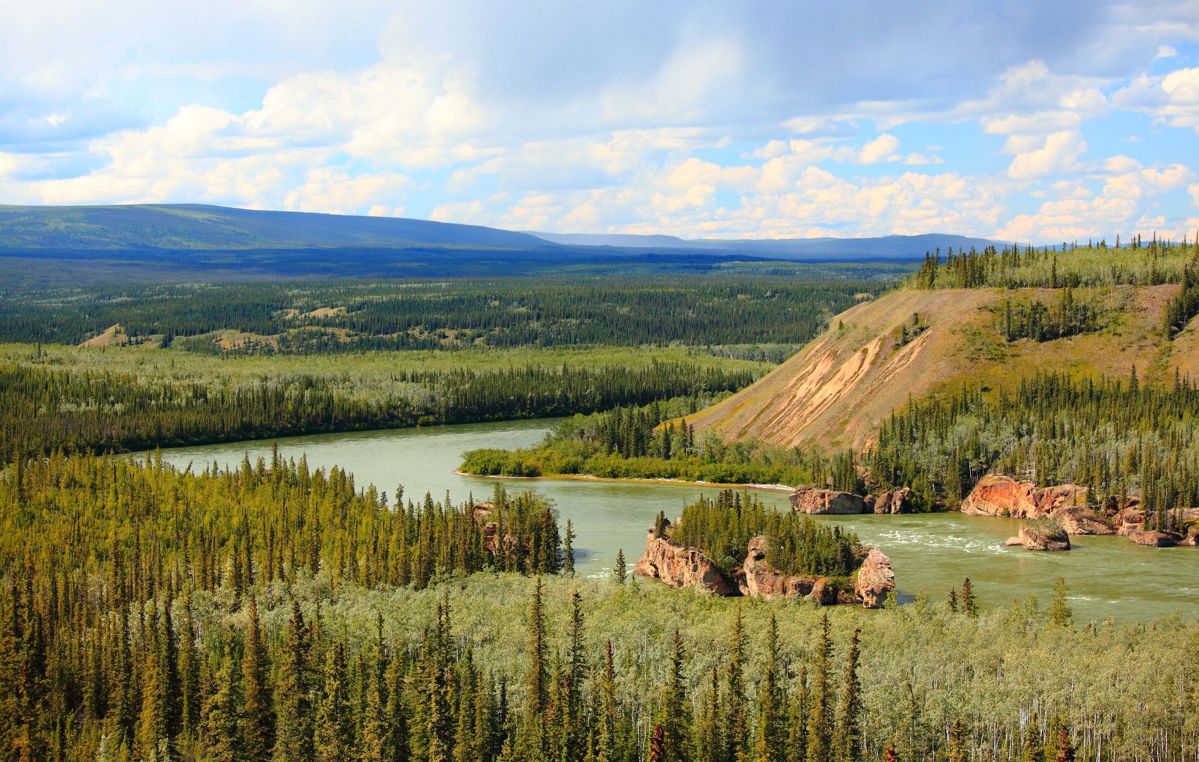 4K Yukon Scenery Canada HD Wallpaper