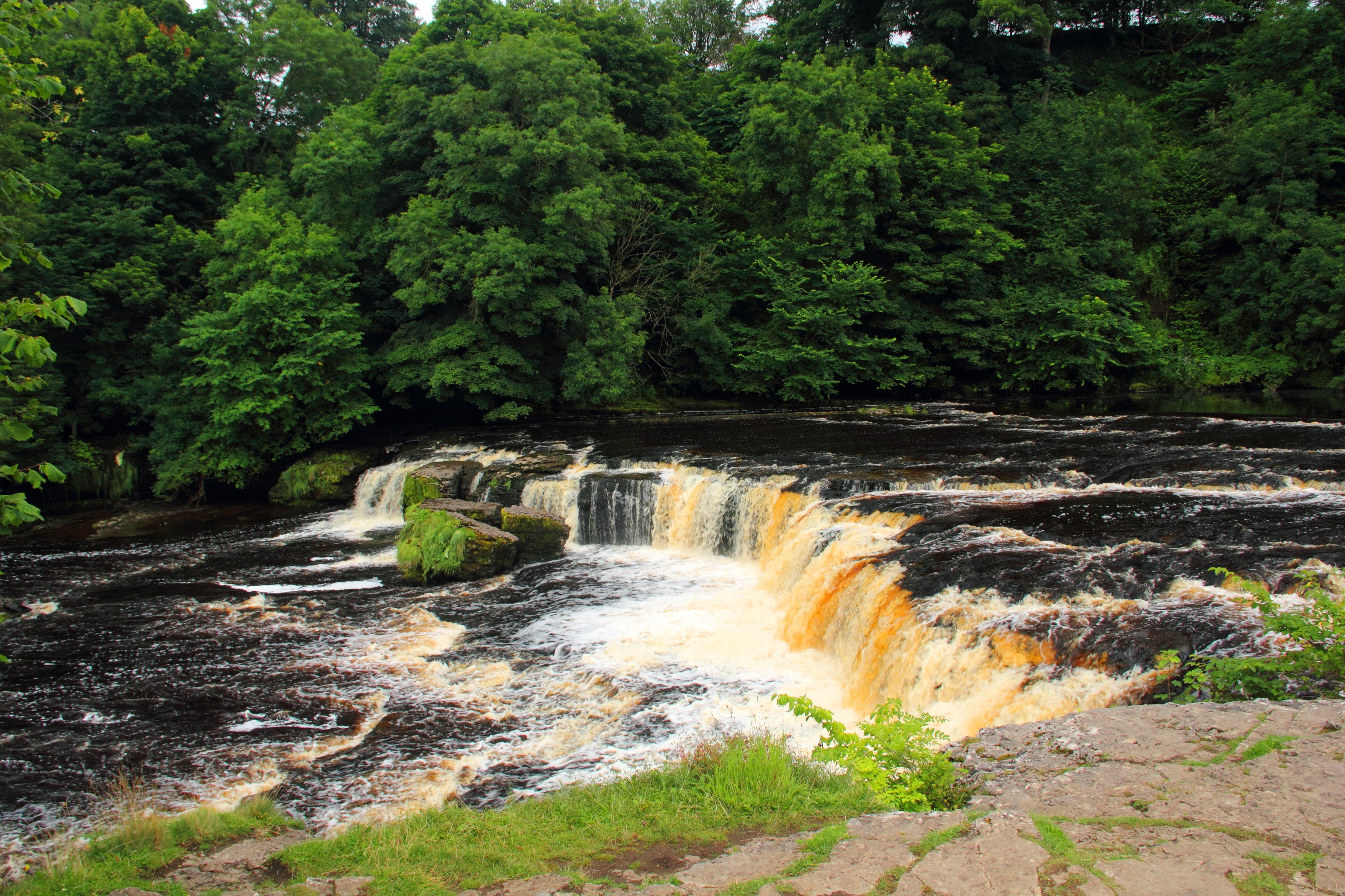 Aysgarth Falls, Yorkshire, England HD Wallpaper