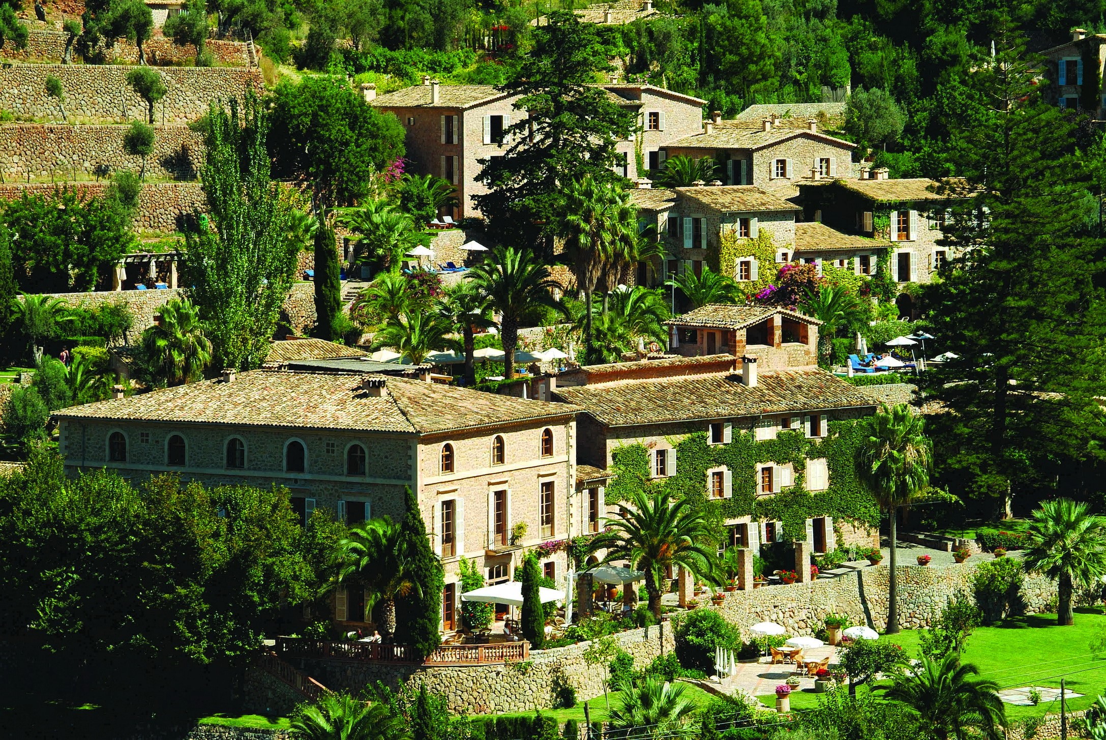 Houses in Majorca, Balearic Islands, Spain HD Wallpaper