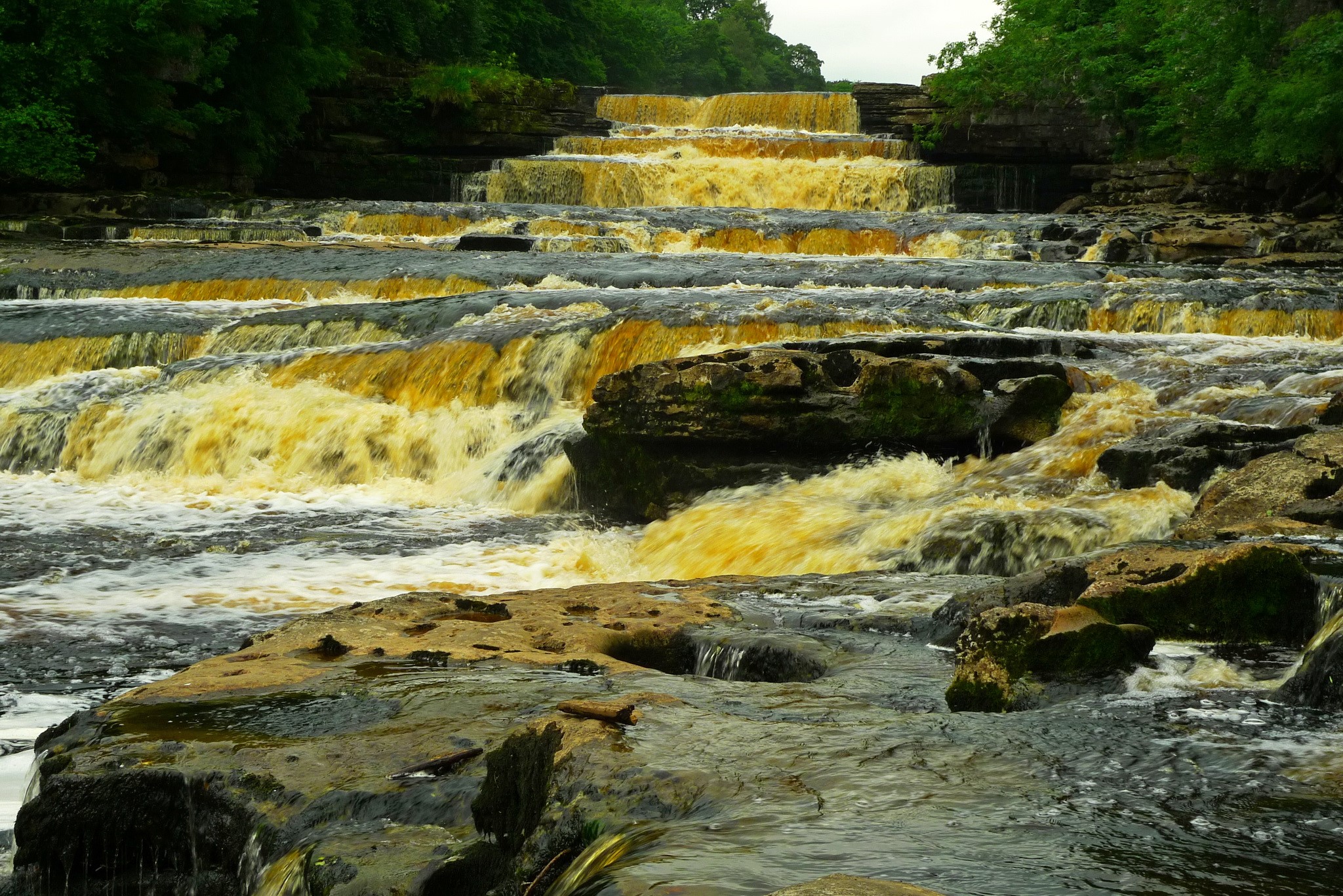 Aysgarth Falls, Yorkshire, United Kingdom HD Wallpaper