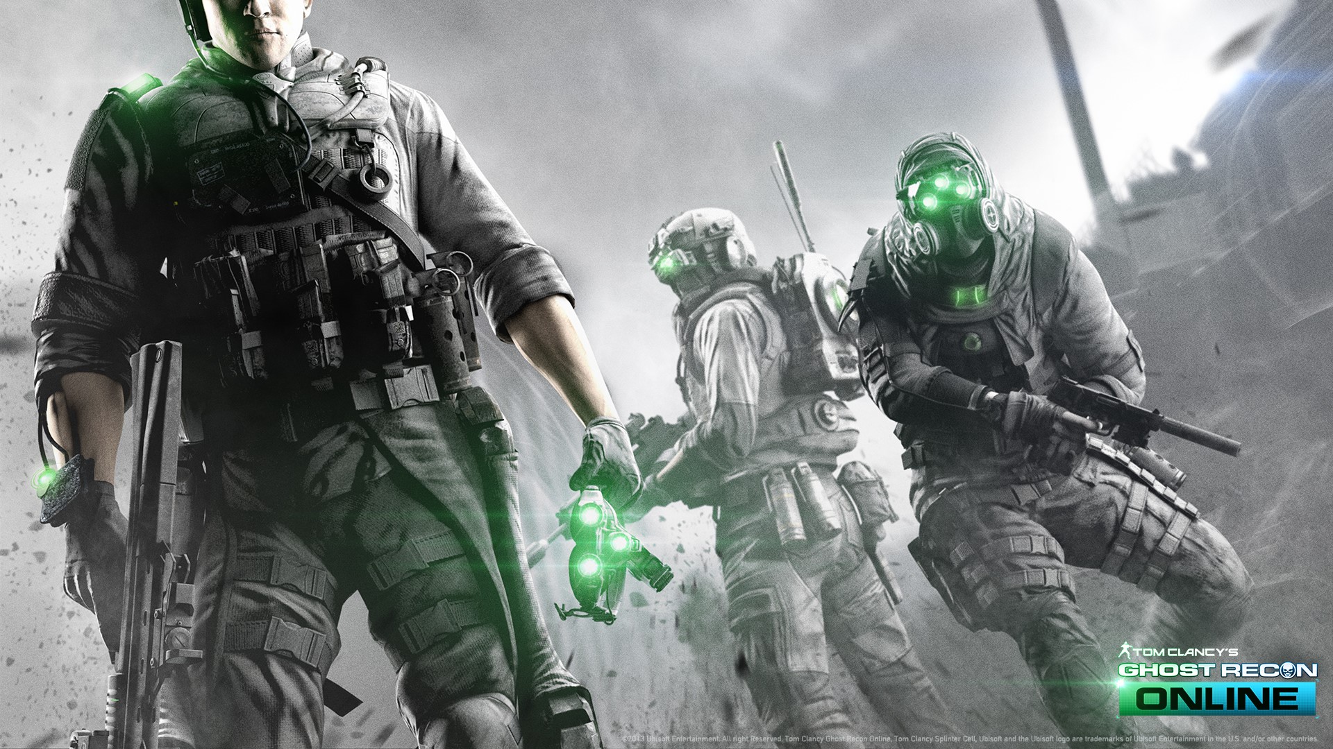 Tom Clancy's Ghost Recon Online Warriors HD Wallpaper