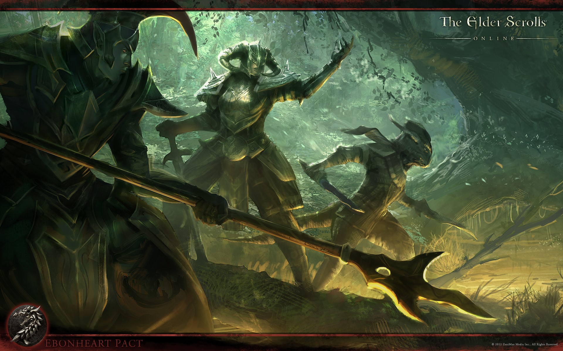 The Elder Scrolls Online Ebonheart Pact Warriors HD Wallpaper