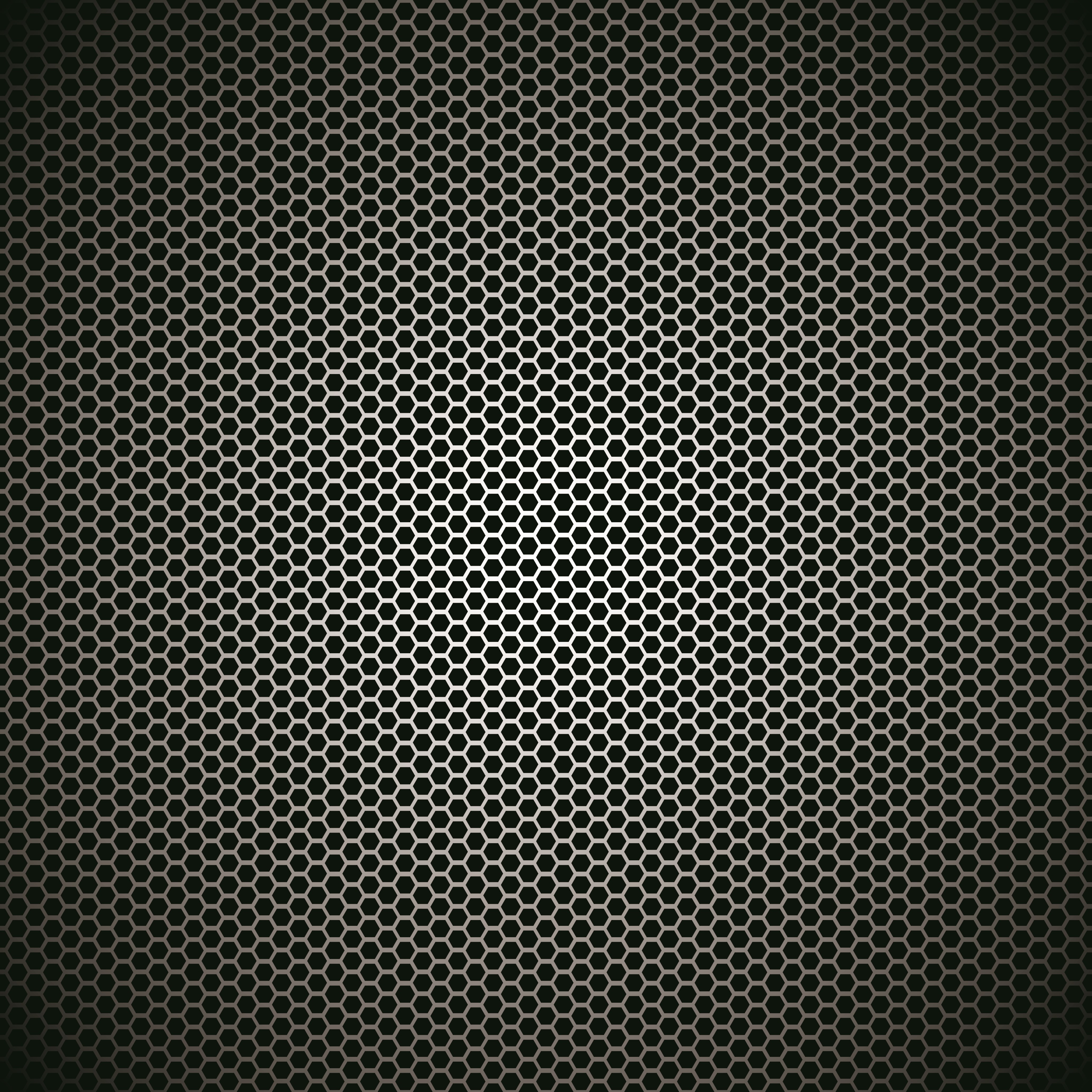 4K Hexagonal Metal Texture HD Wallpaper