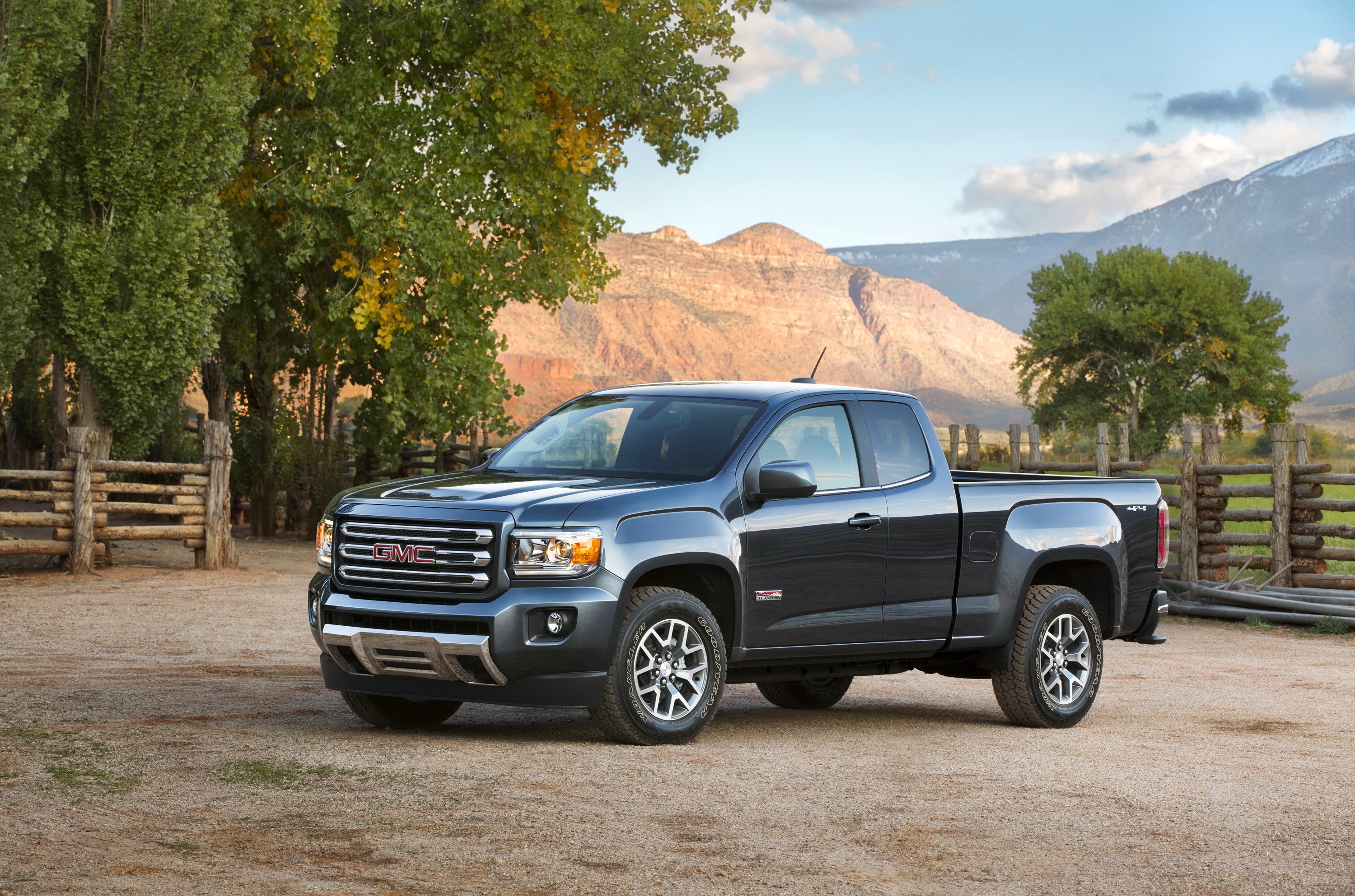 GMC Canyon All Terrain SLE truck HD Wallpaper