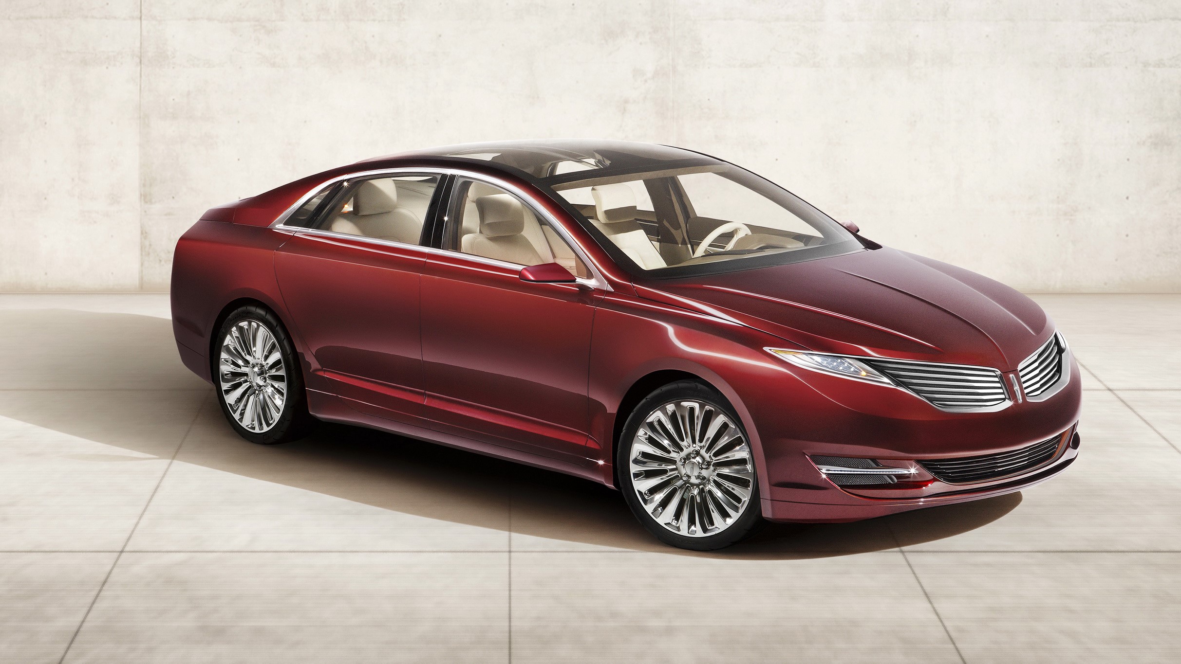 Lincoln MKZ concept car HD Wallpaper