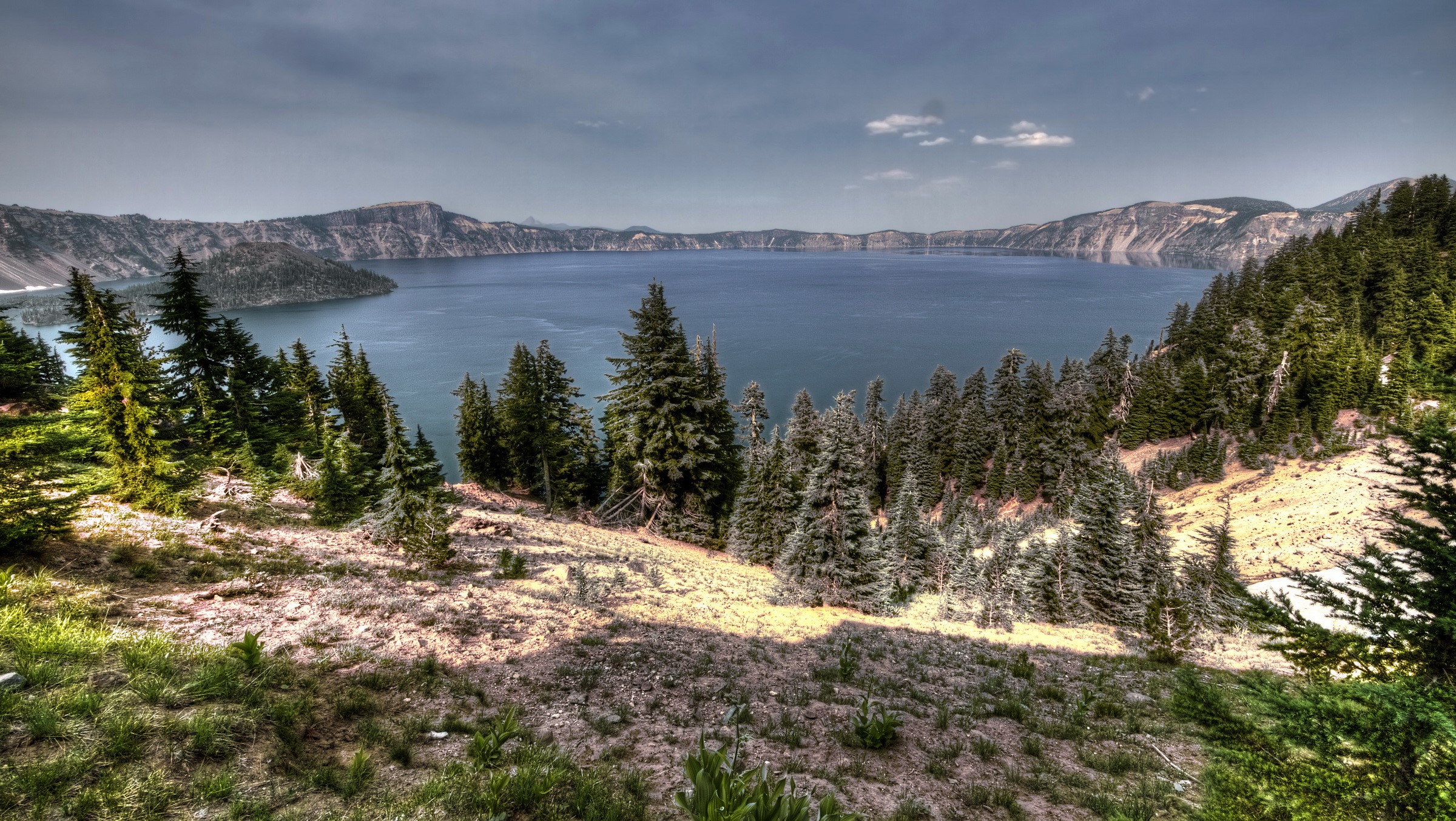 Crater Lake National Park, Oregon HD Wallpaper