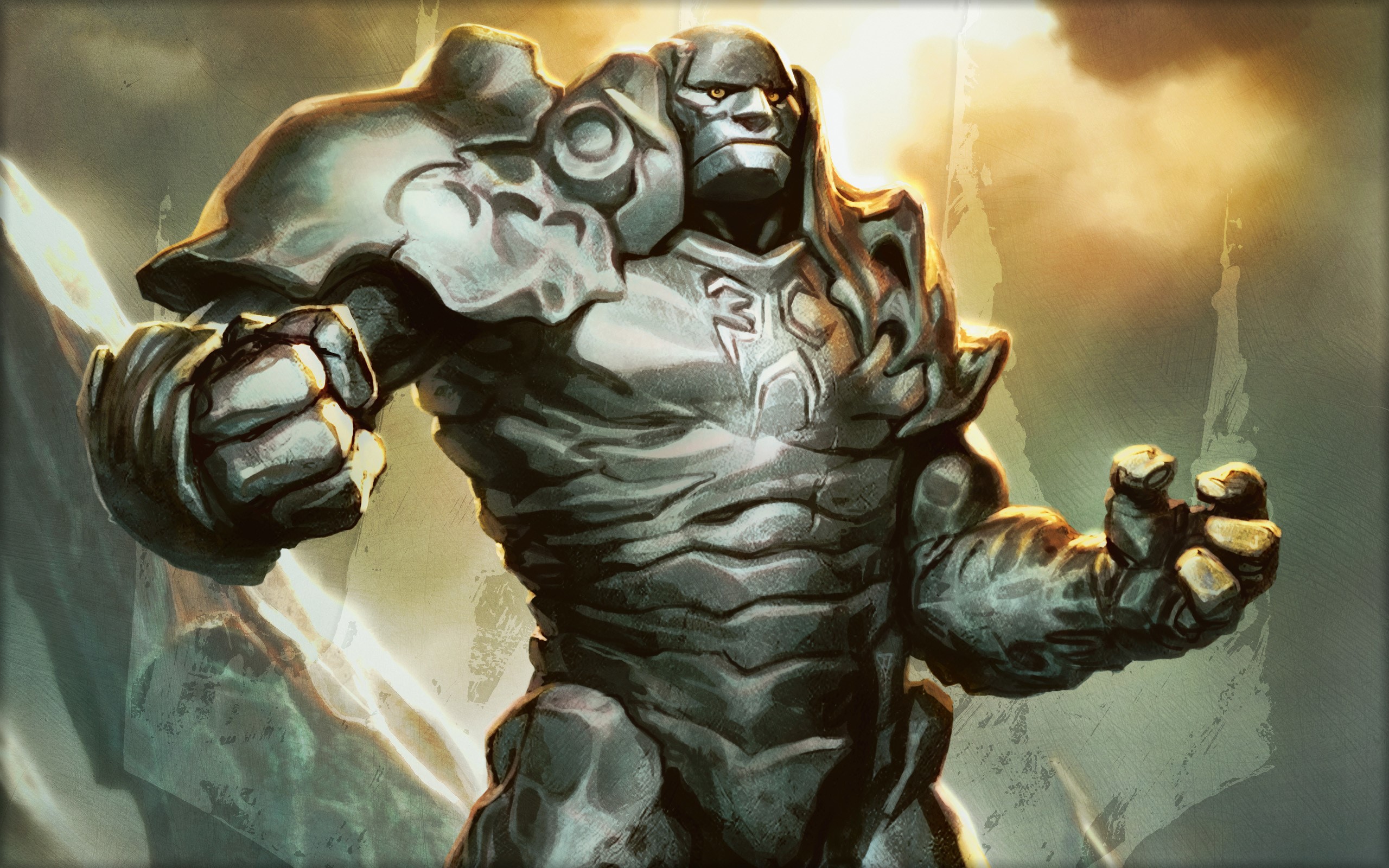 Stone Golem from Magic: The Gathering HD Wallpaper
