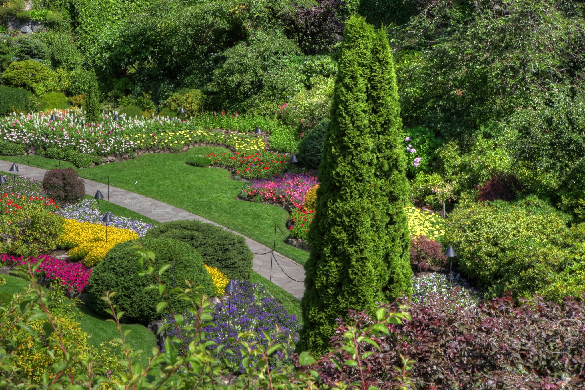 Butchart Gardens, Canada HD Wallpaper