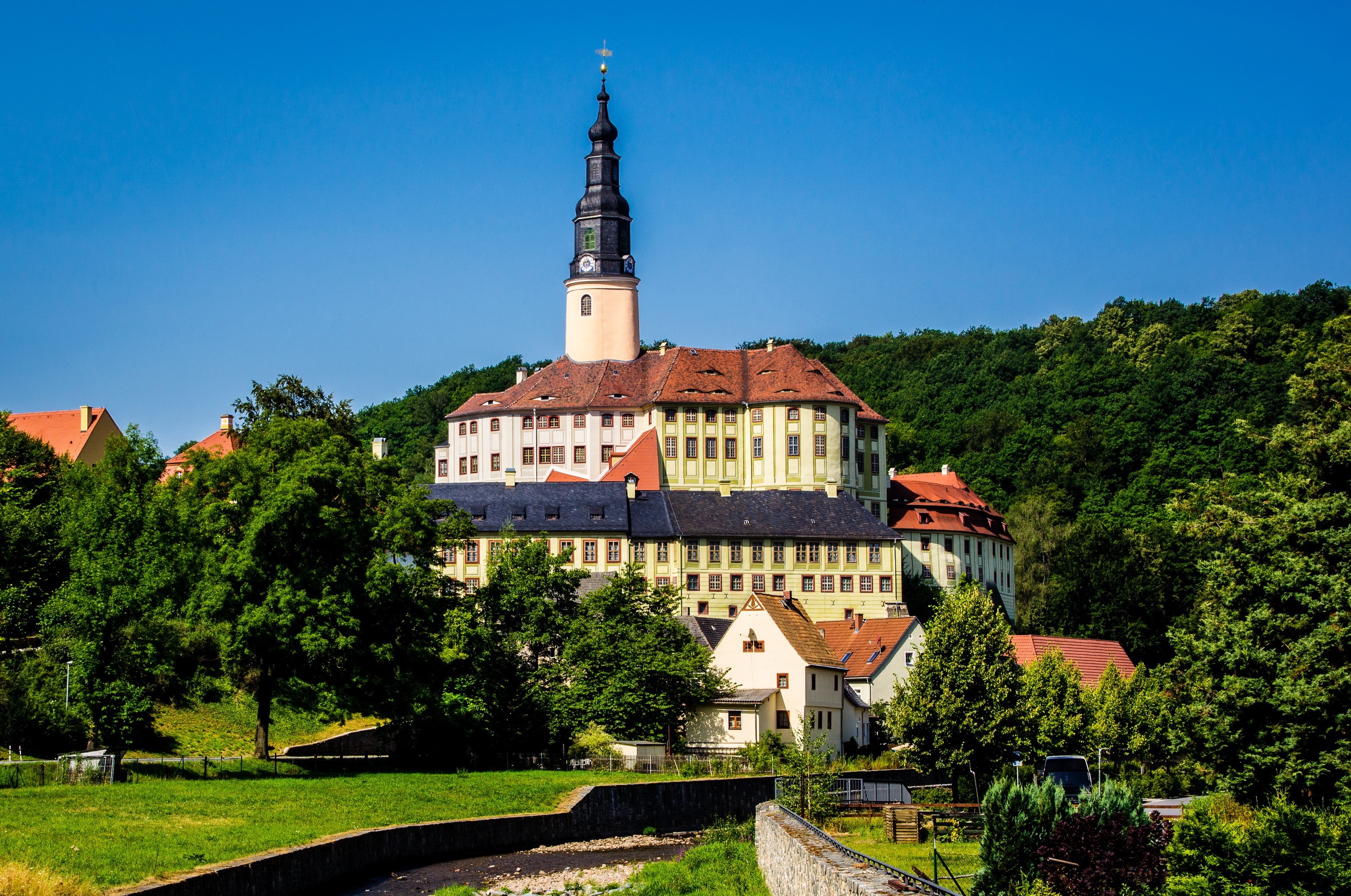 Weesenstein Castle in Germany HD Wallpaper