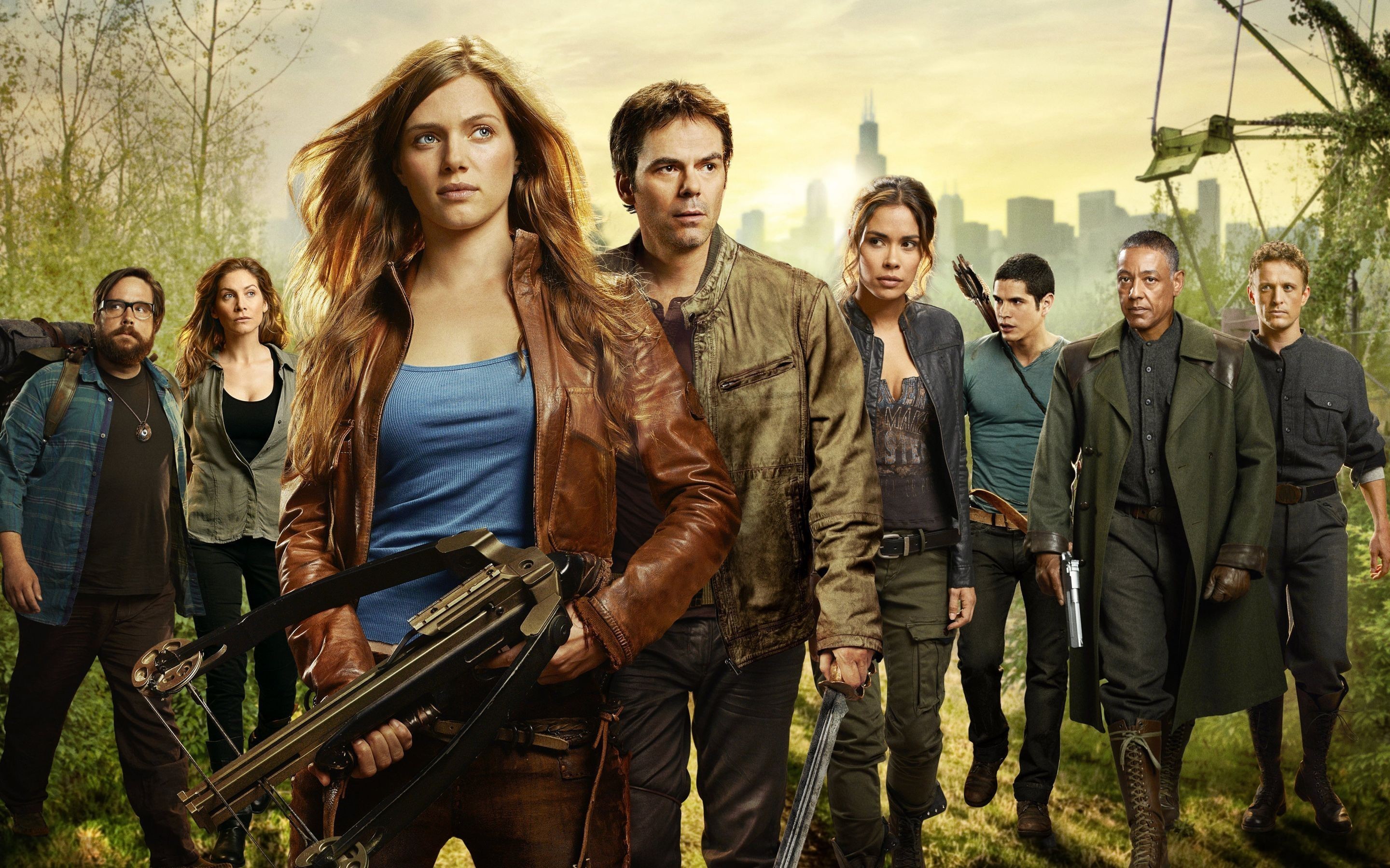 Revolution Cast Standing Together HD Wallpaper