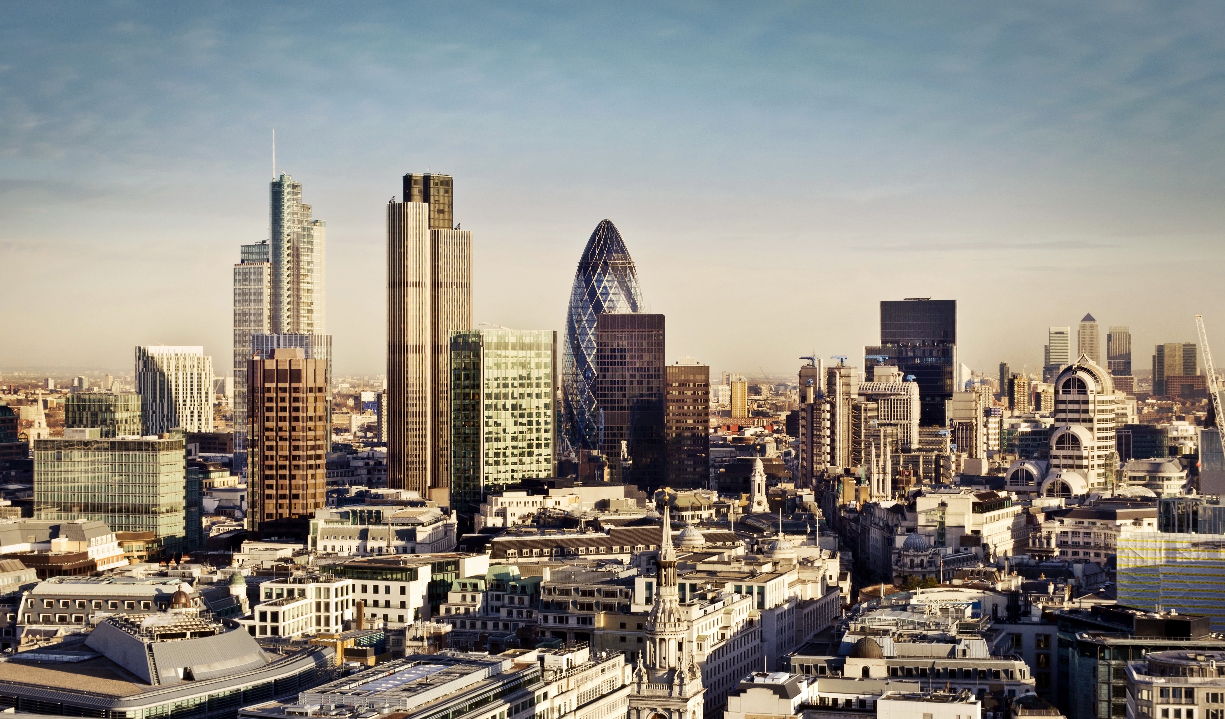 4K London Megapolis Skyline HD Wallpaper