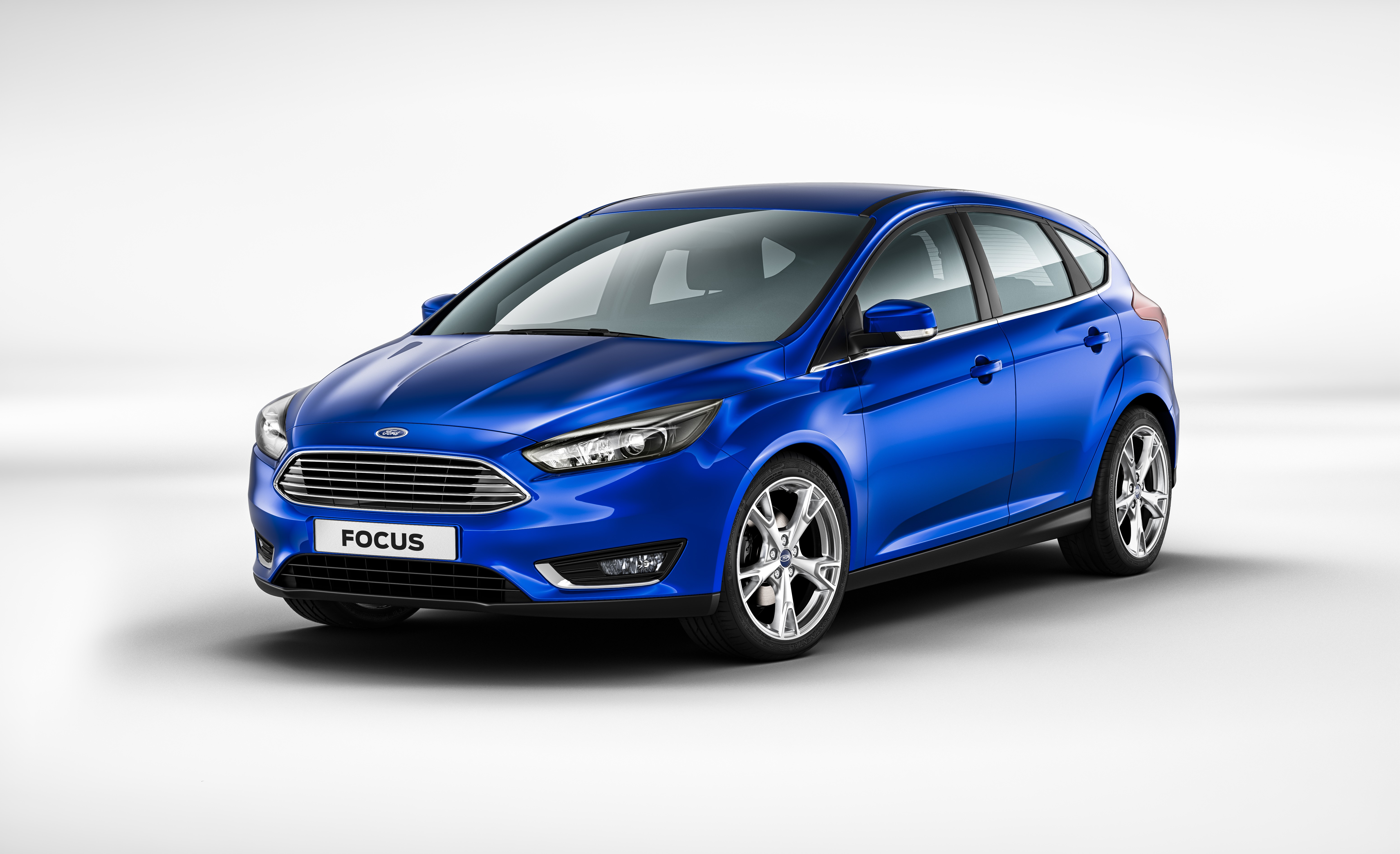 Blue Ford Focus Metallic 2014 HD Wallpaper