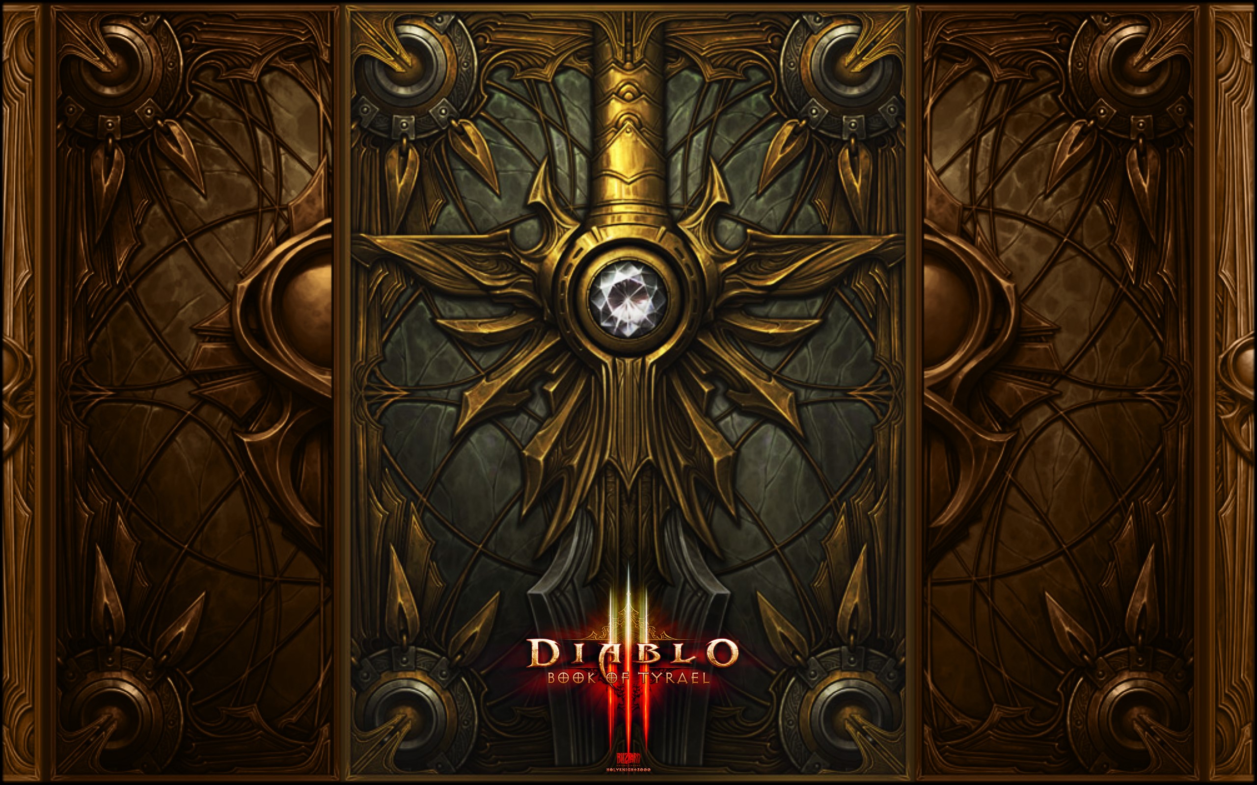 Diablo III Book of Tyrael HD Wallpaper