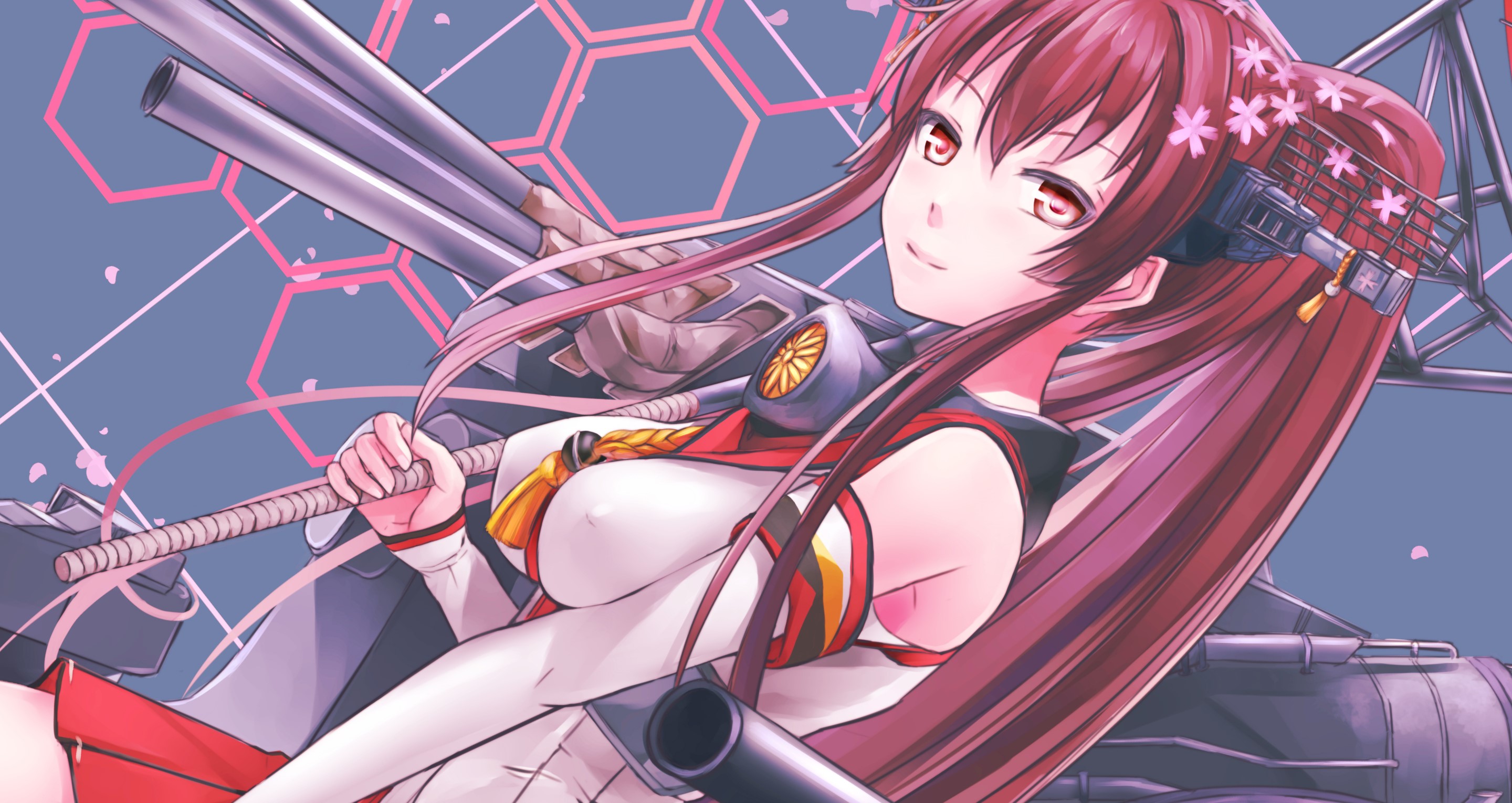 Yamato from Kantai Collection HD Wallpaper
