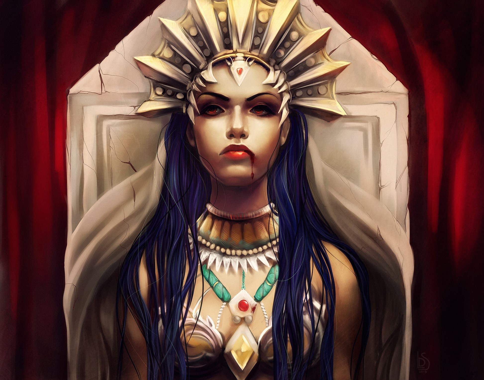 Akasha from Vampire: The Masquerade HD Wallpaper