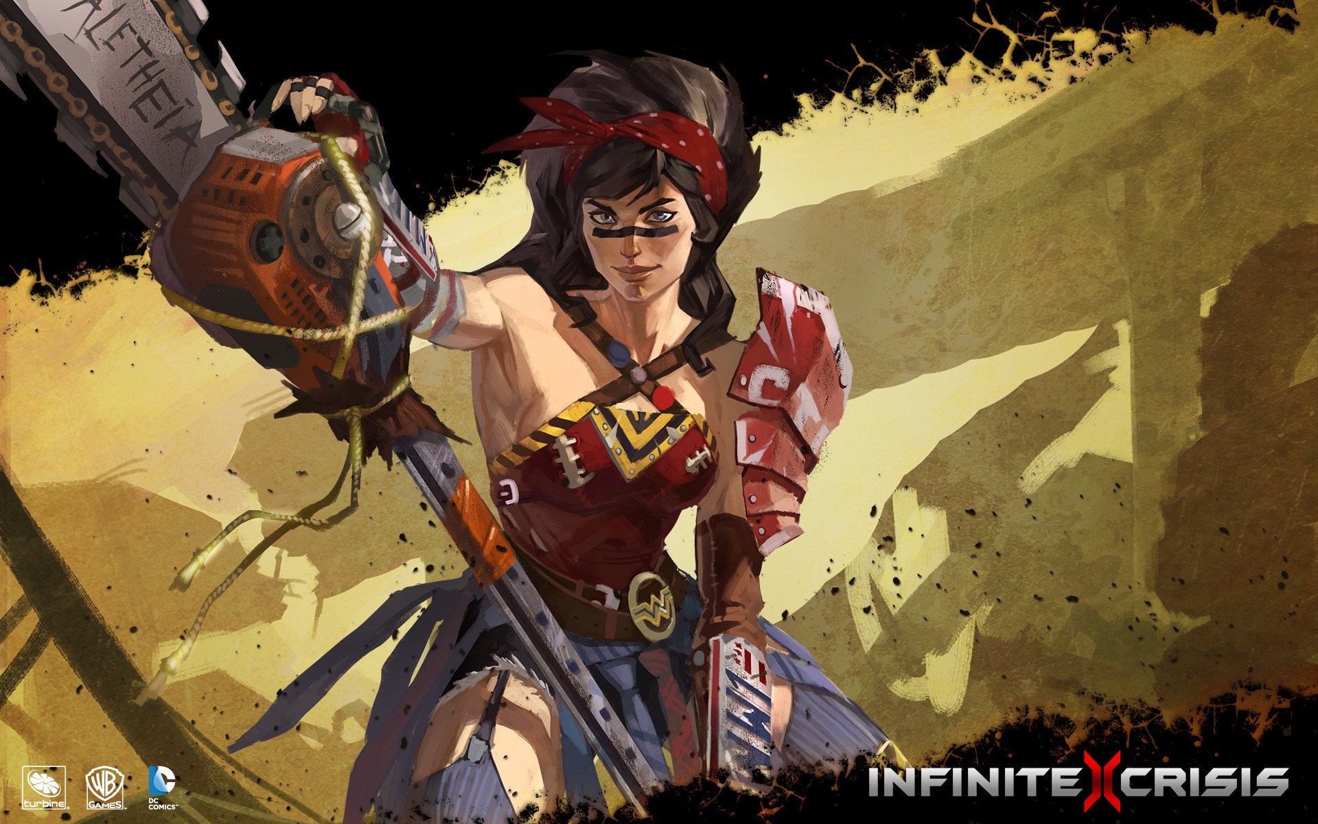 Wonder Woman from Infinite Crisis HD Wallpaper