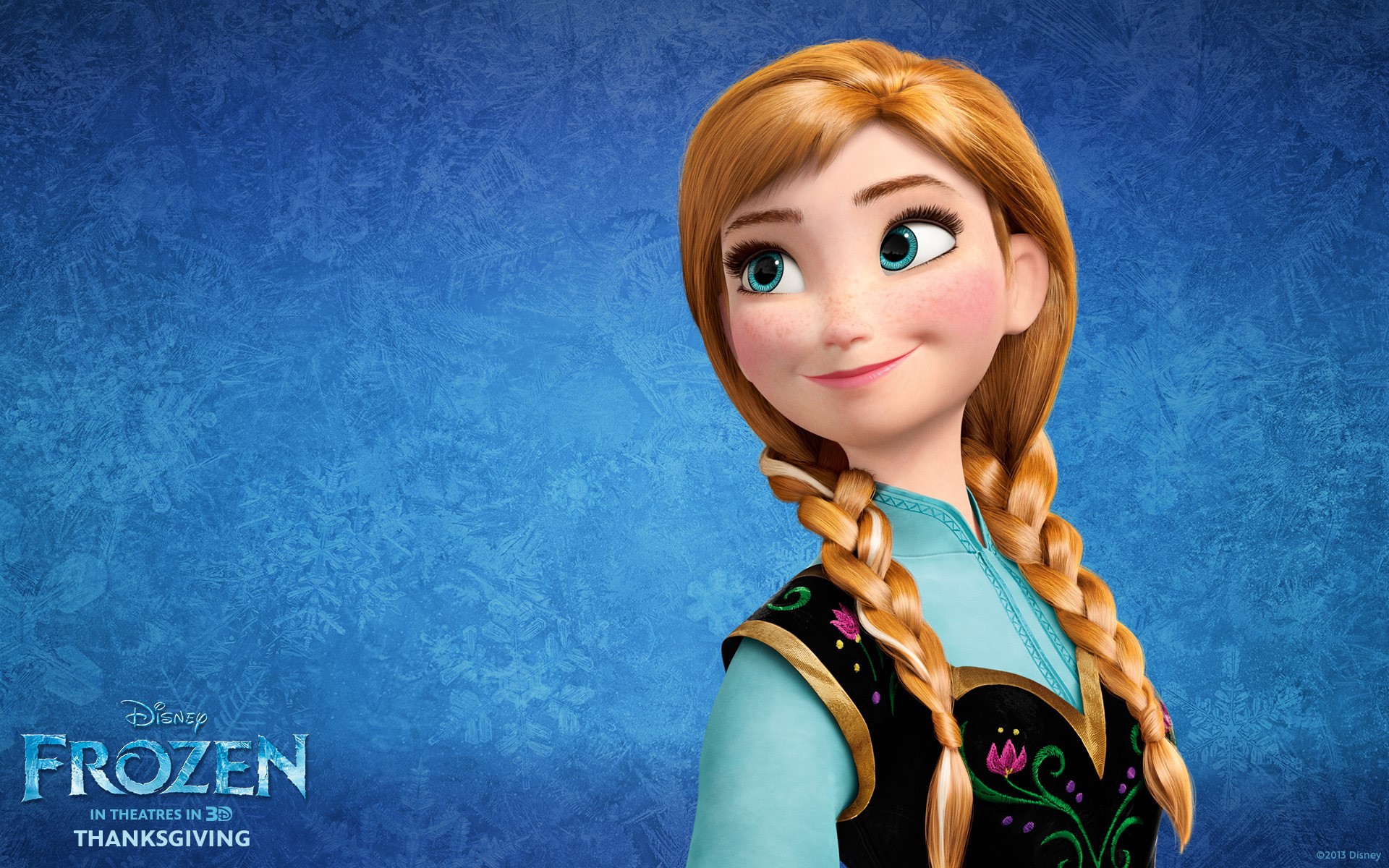 Anna from Disney's Frozen HD Wallpaper