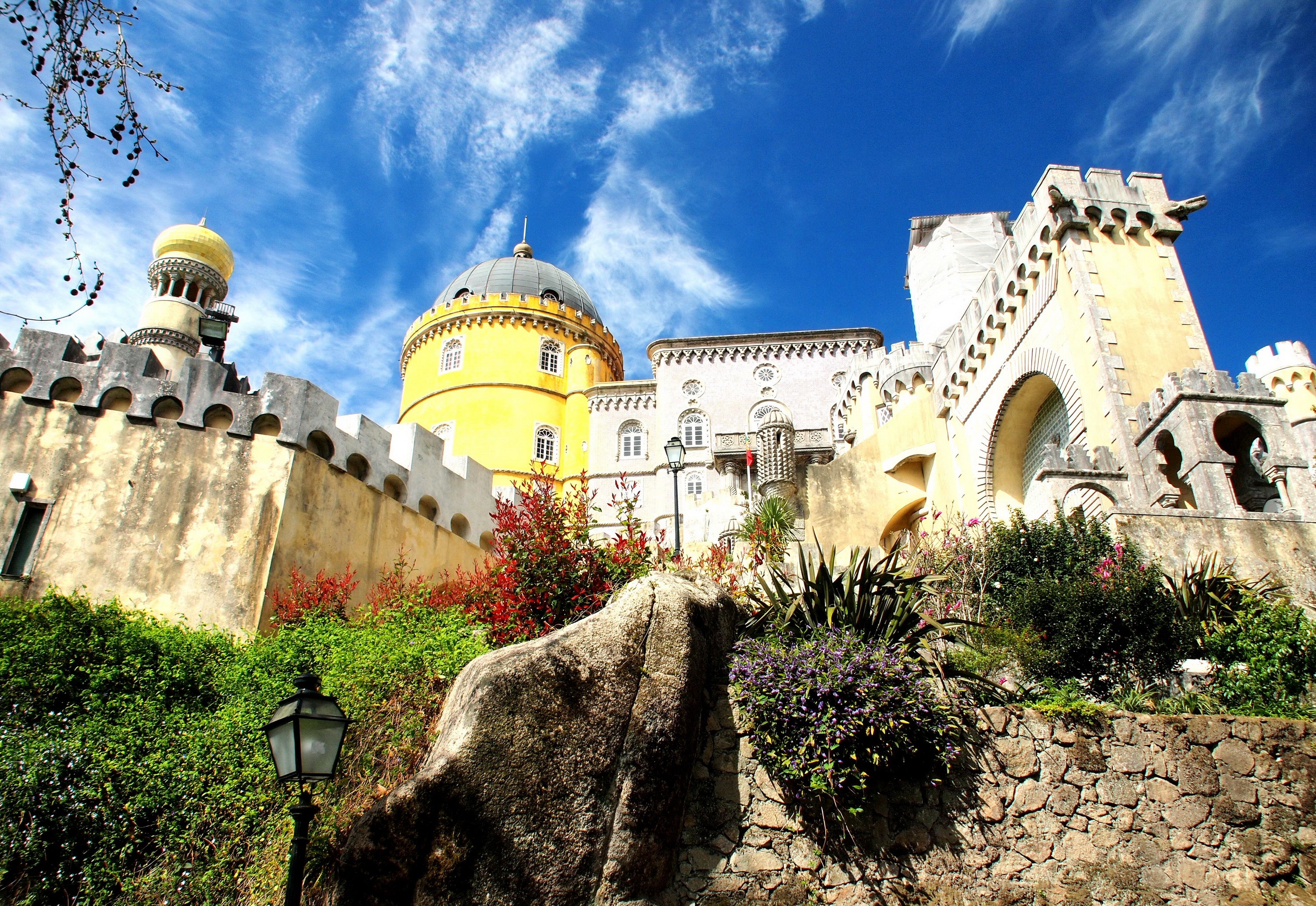 Pena Palace in Sintra, Portugal HD Wallpaper