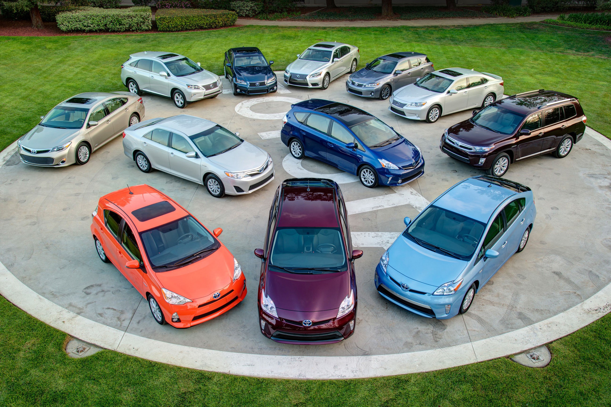 Collection of Toyota and Lexus Cars HD Wallpaper