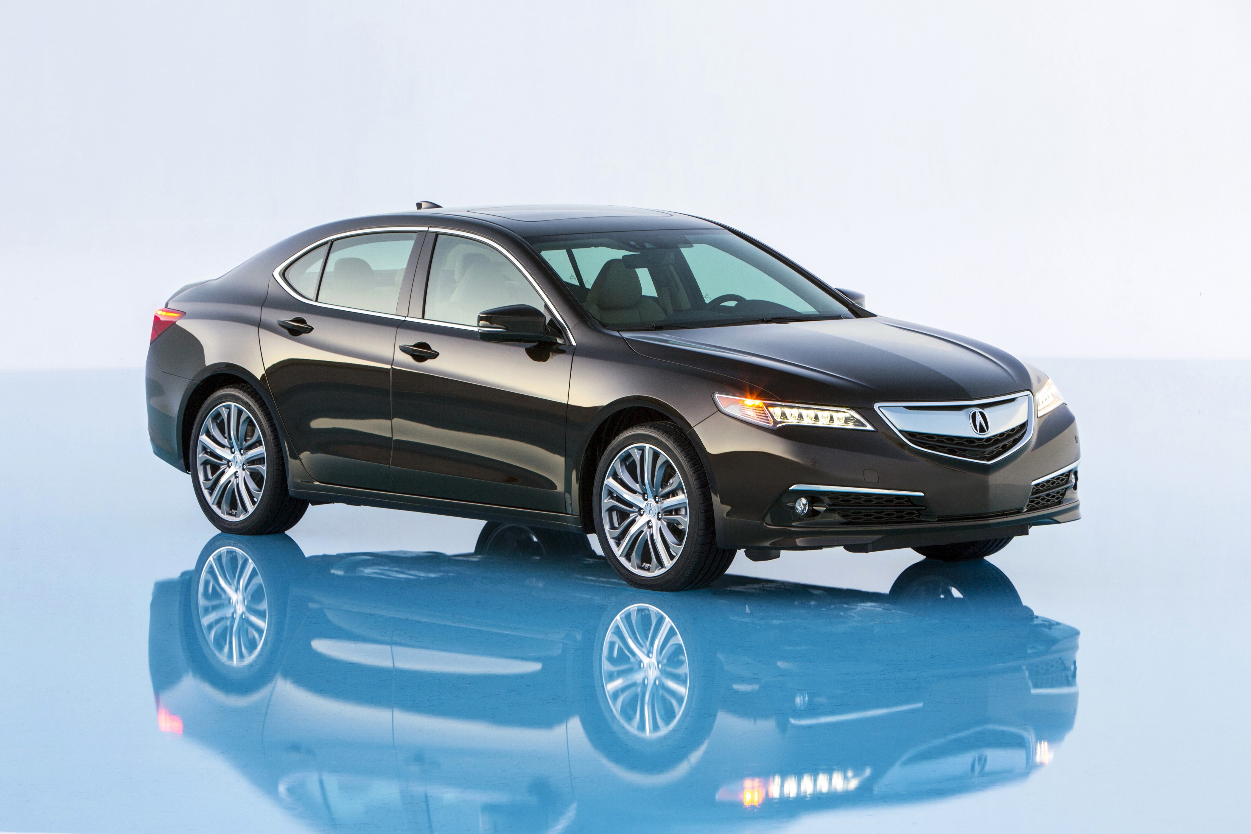 2014 Acura TLX Metallic Sedan HD Wallpaper