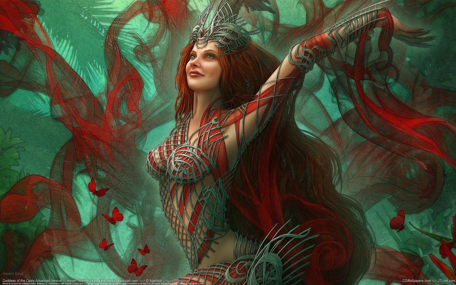 Goddess of the Oasis Advanced Version by Kerem Beyit HD Wallpaper