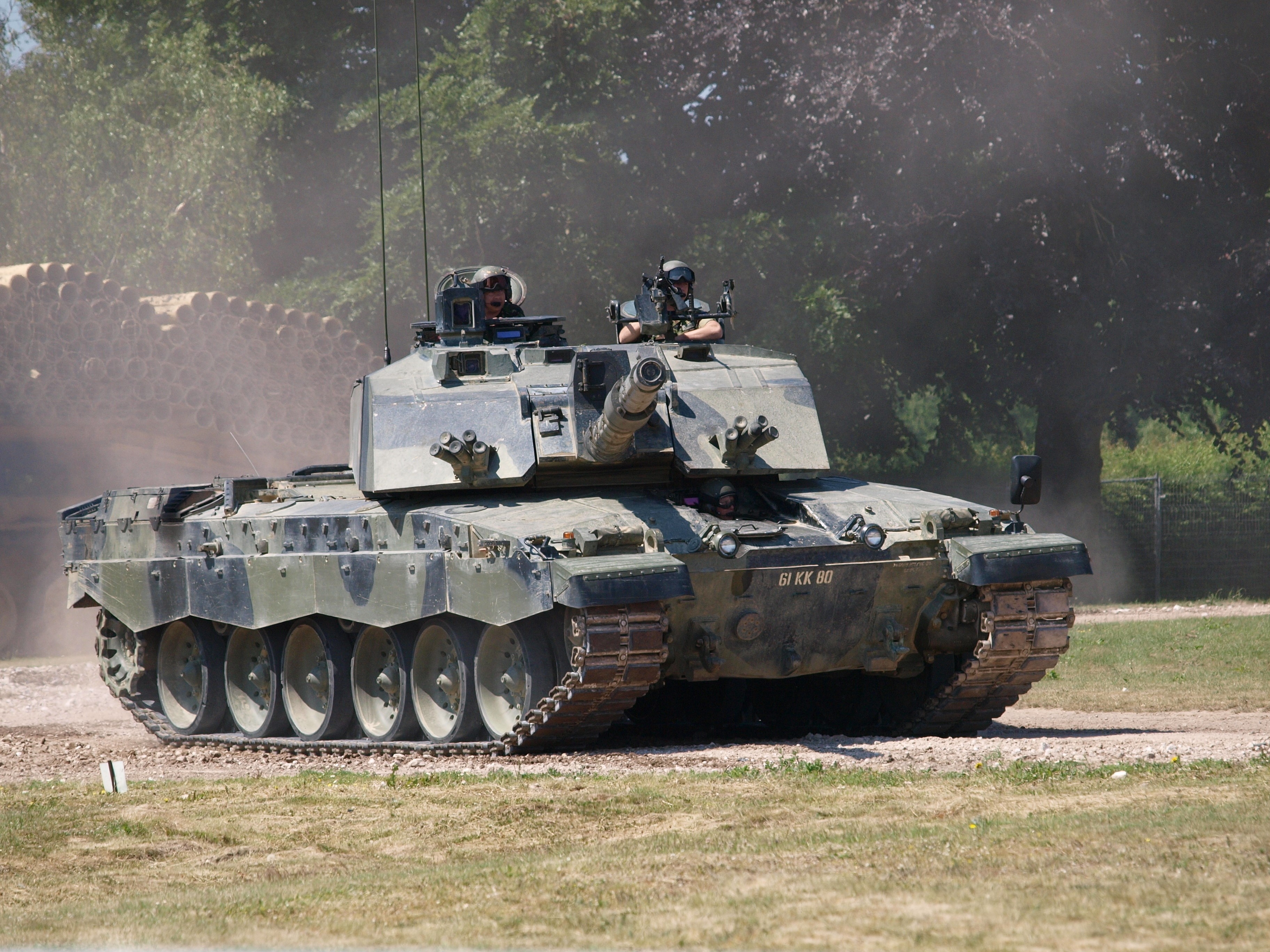 British Challenger 2 Main Battle Tank HD Wallpaper