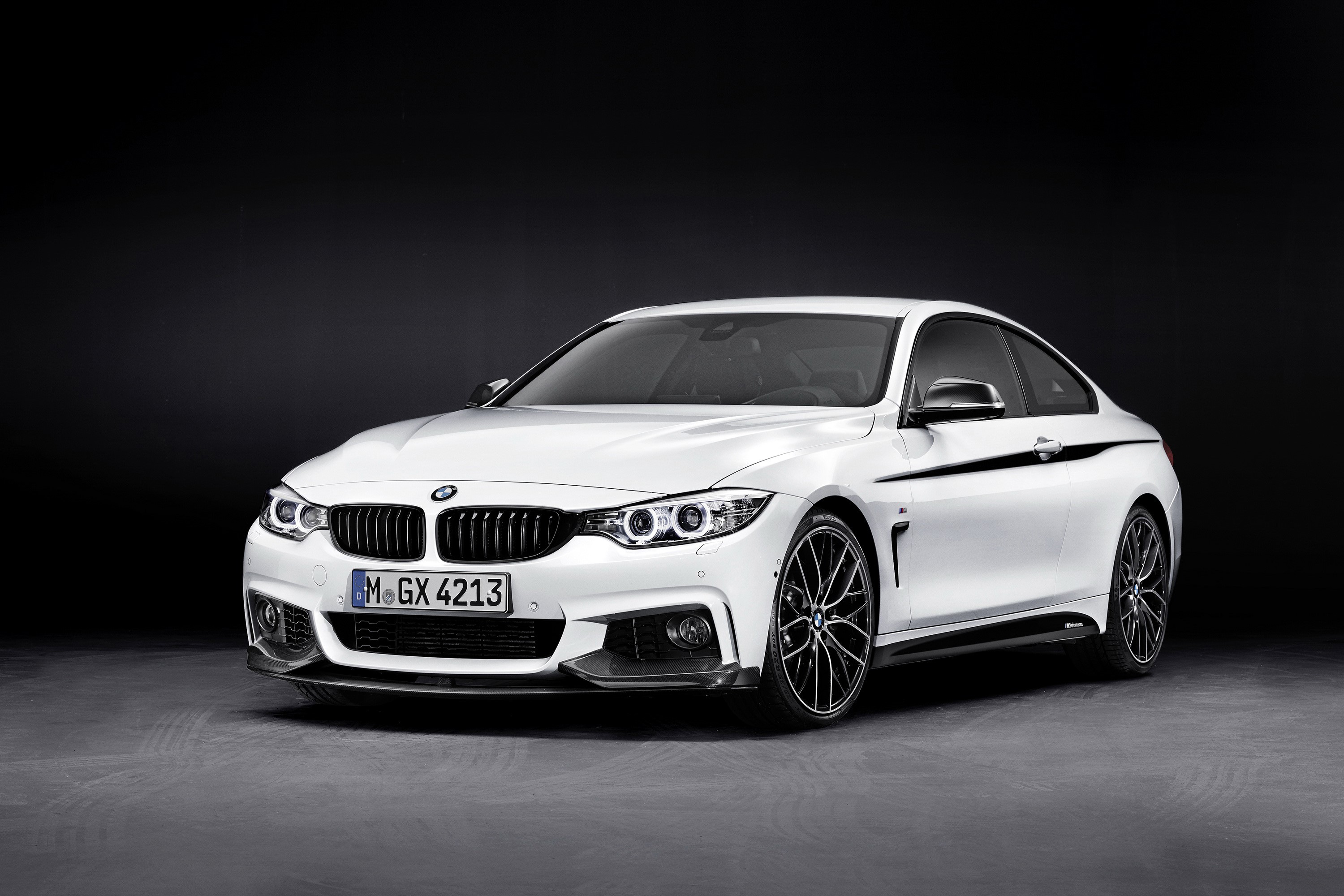 White BMW 4 Series F32 Coupe HD Wallpaper