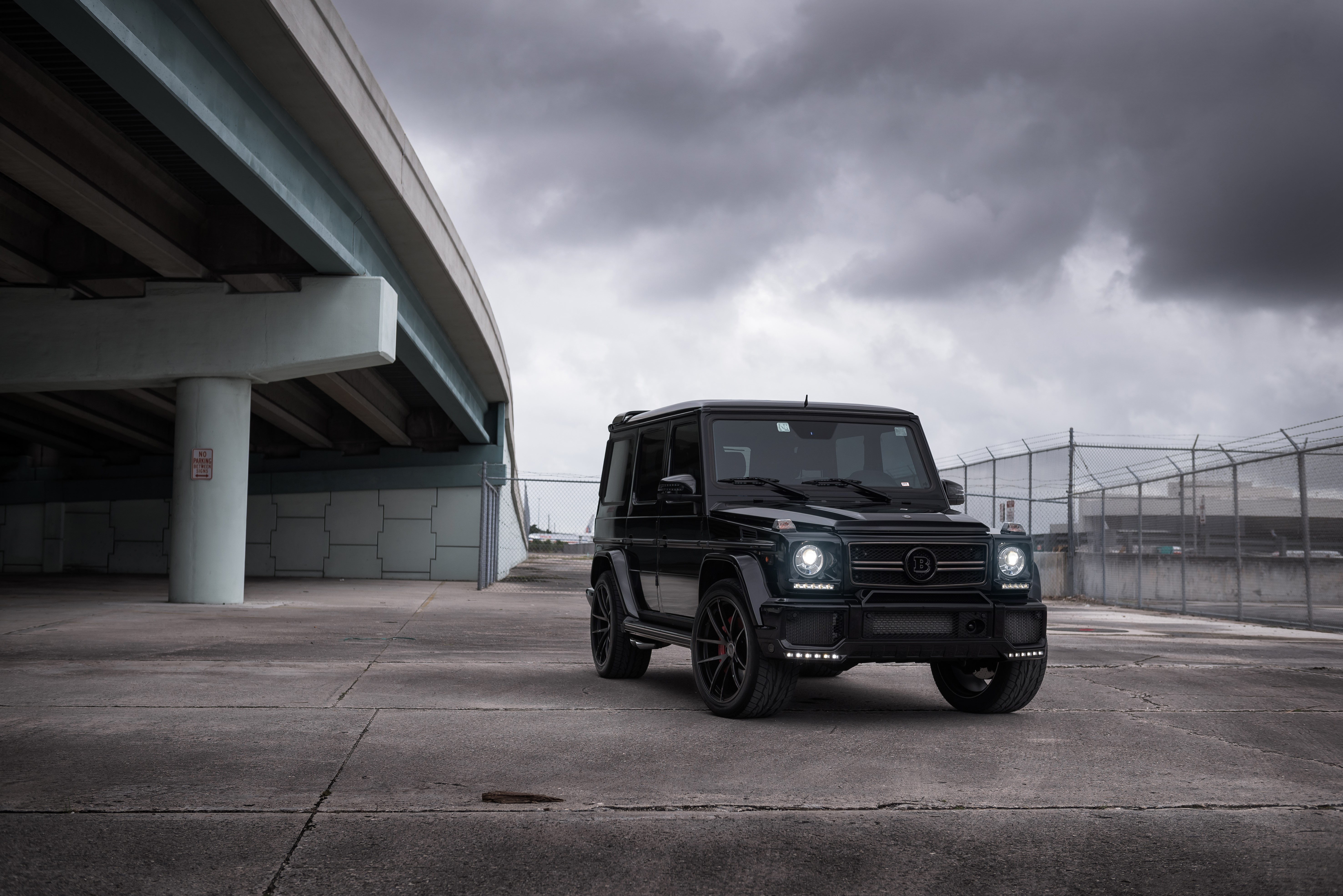 Black Mercedes-Benz G63 MC Customs Vellano HD Wallpaper