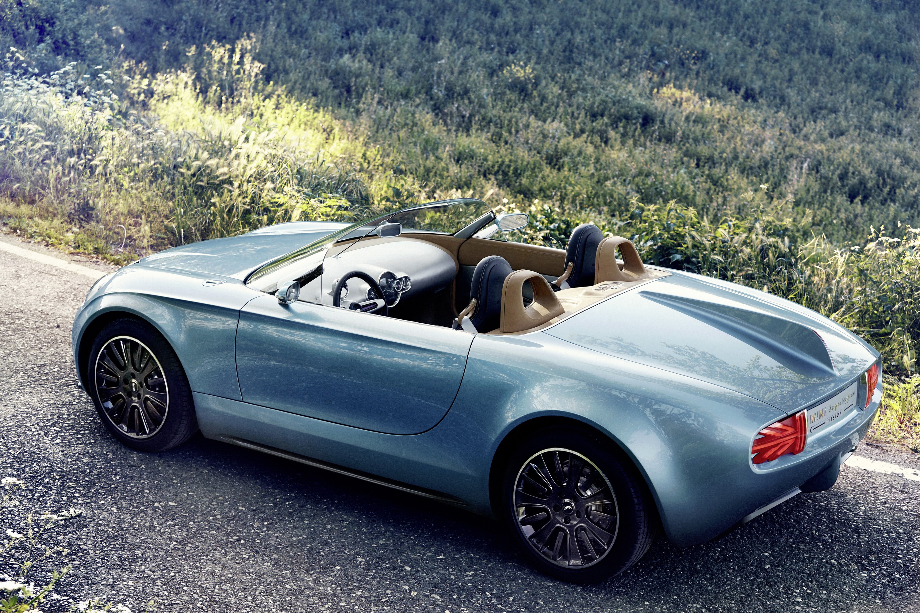 Mini Superleggera Vision Concept Cabriolet HD Wallpaper