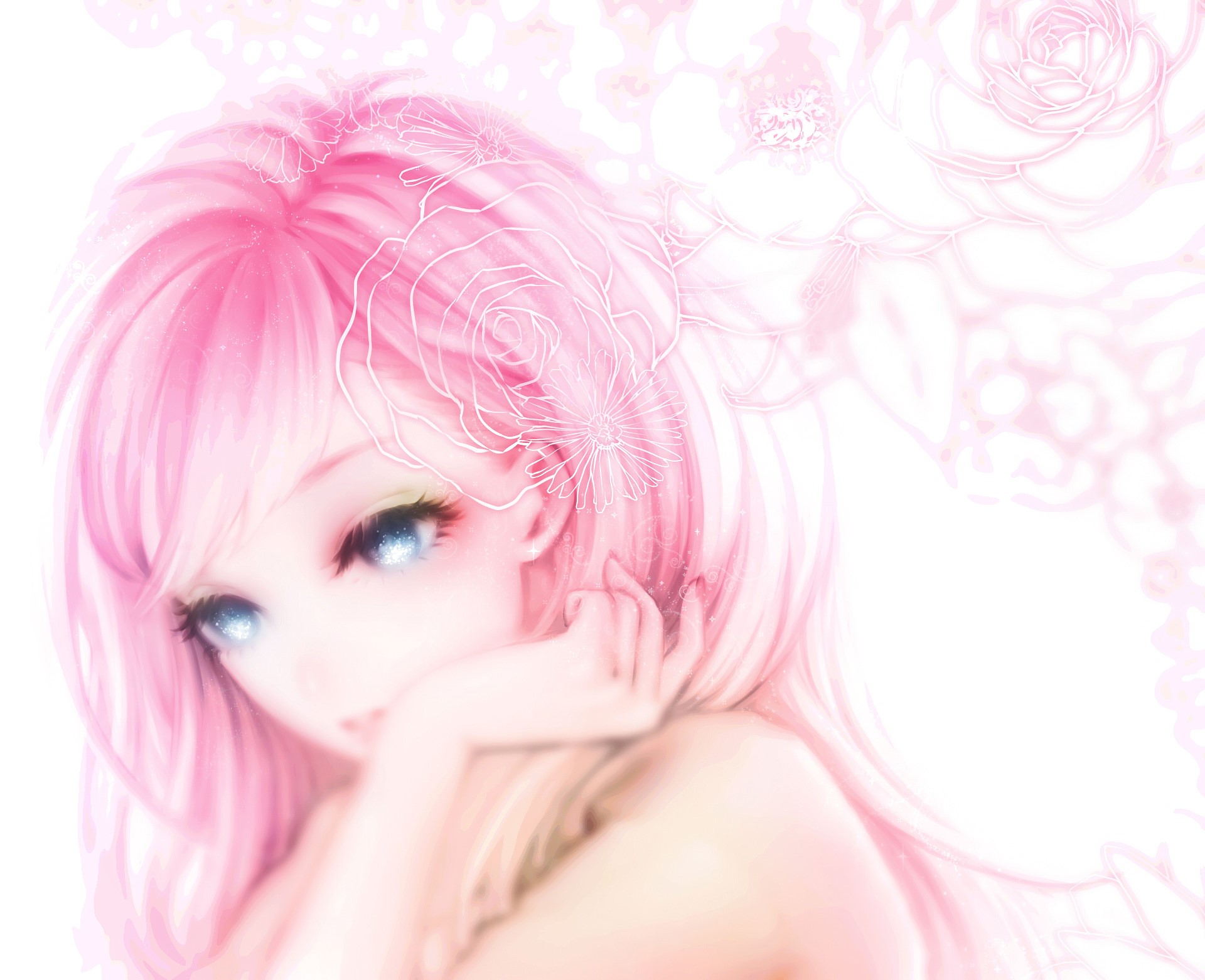 Luka Megurine from Vocaloid HD Wallpaper