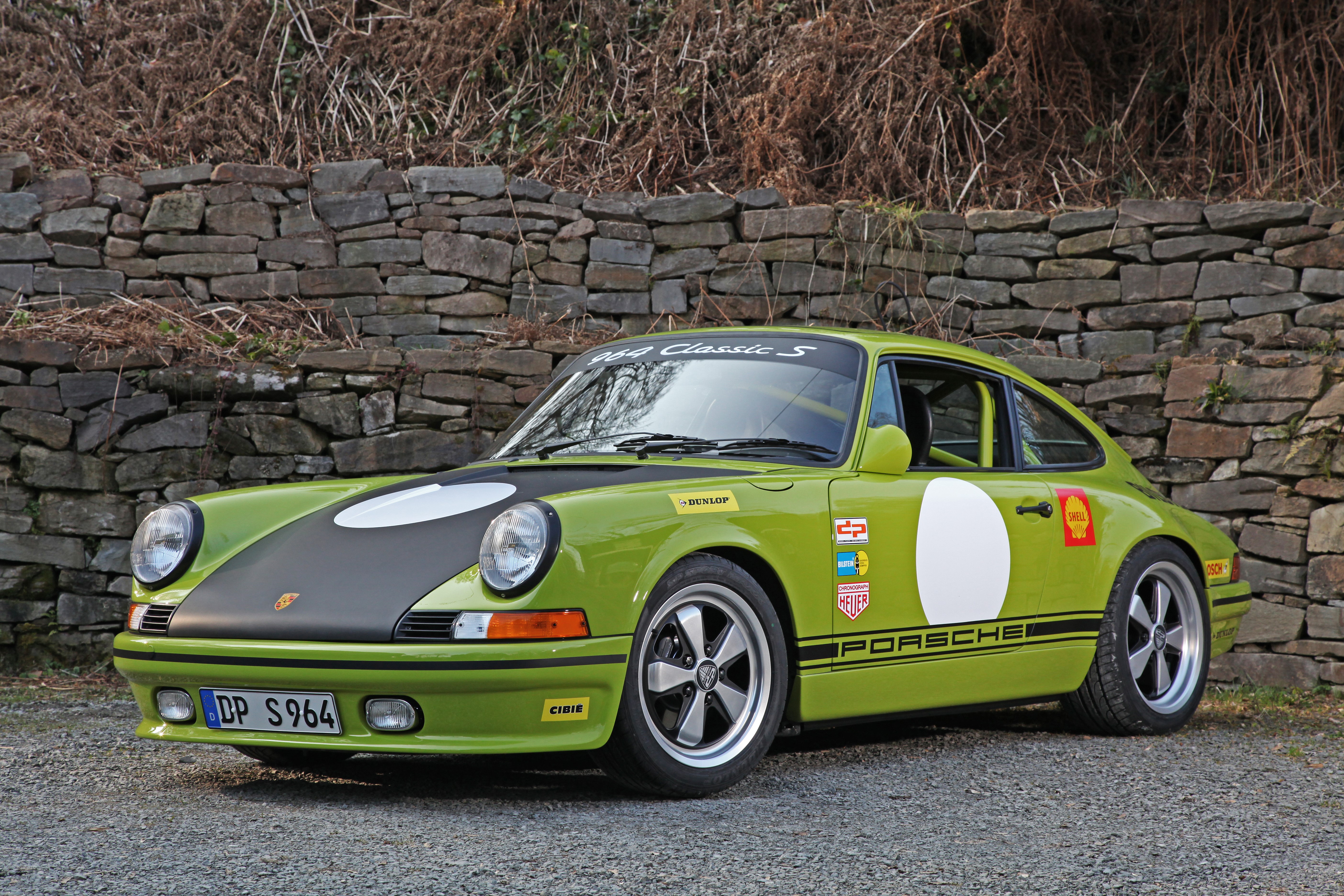 Green Porsche 964 Classic S by DP Motorsport HD Wallpaper