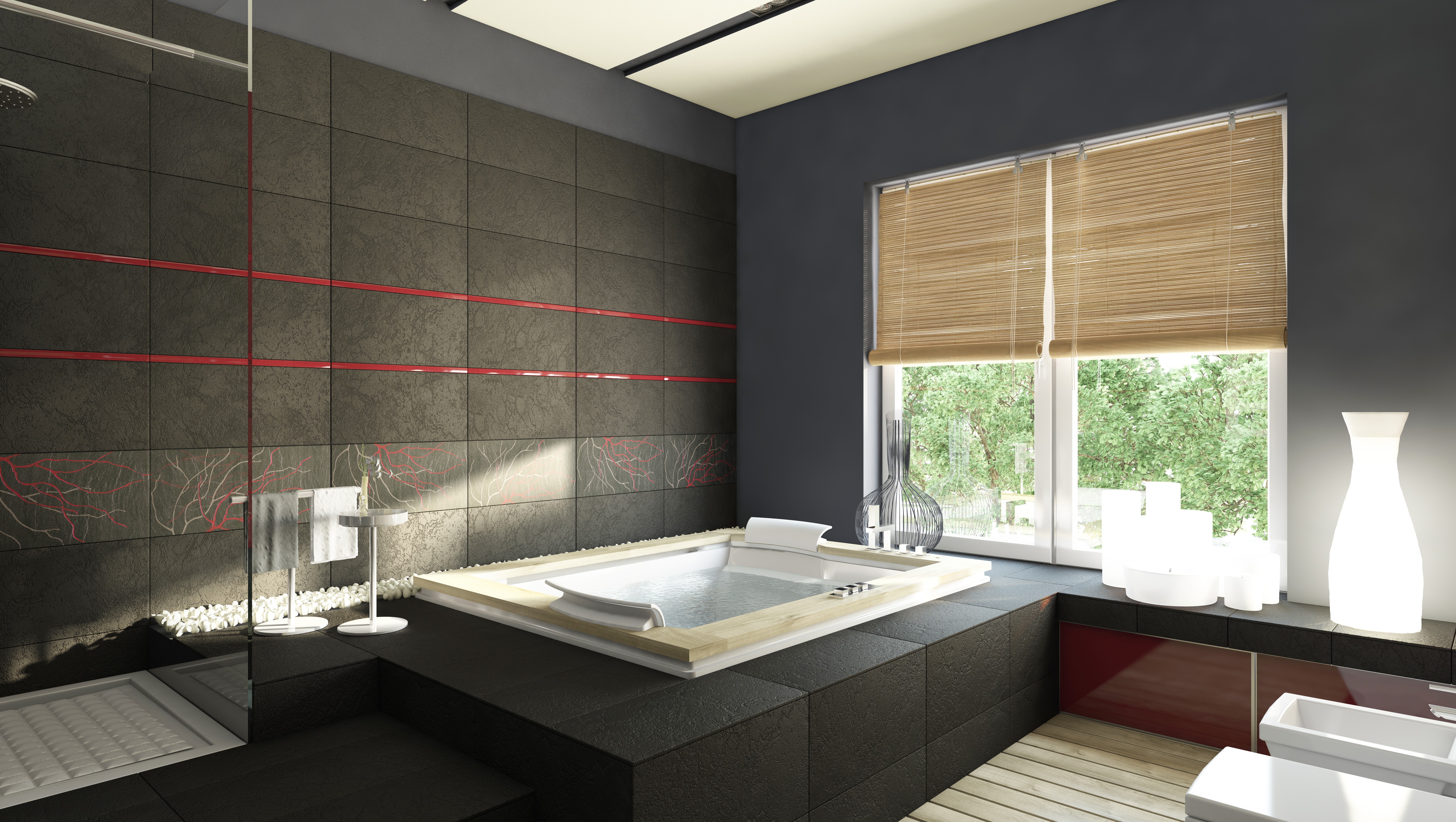 Modern Bathroom Interior Design HD Wallpaper
