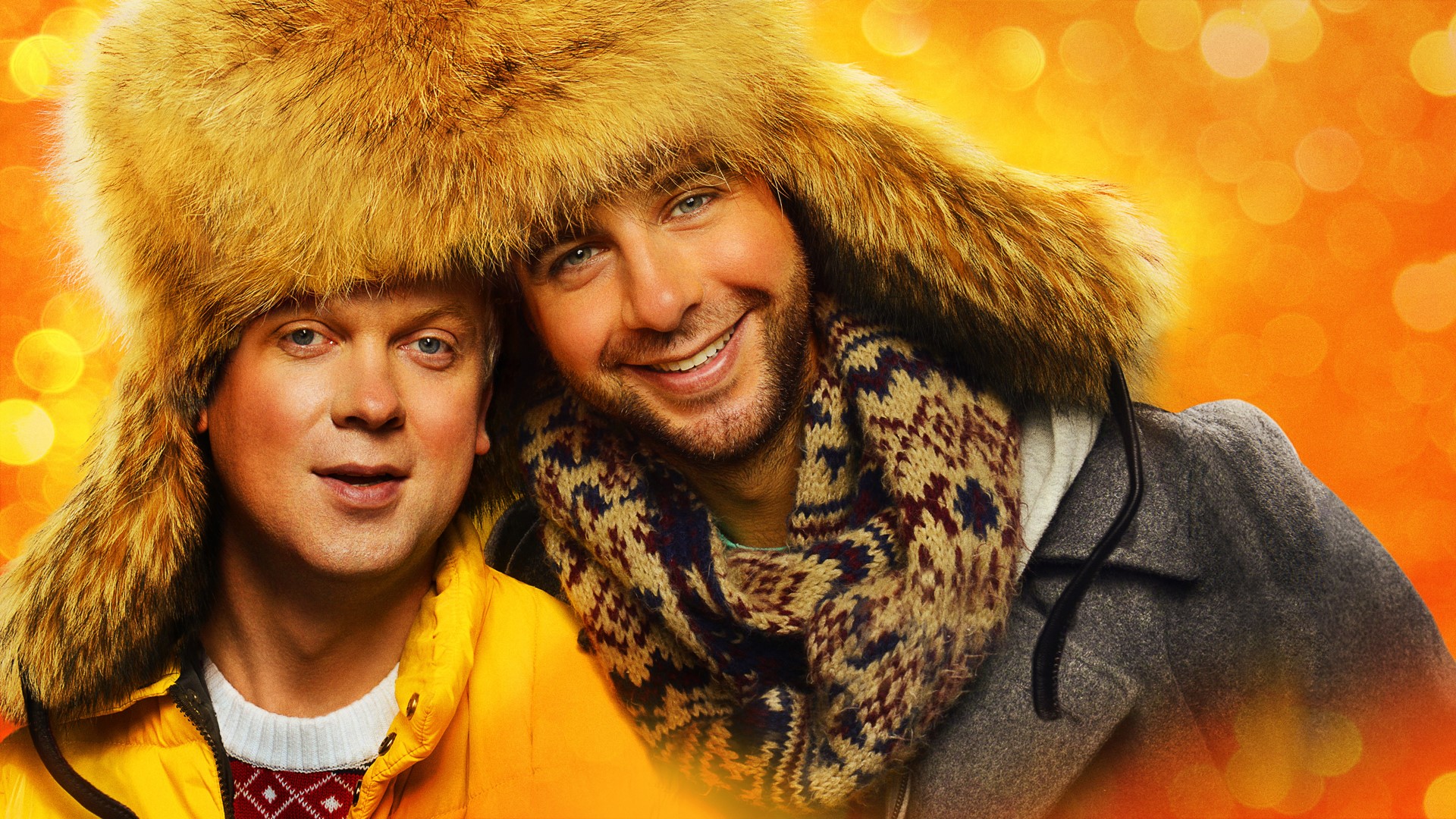 Sergey Svetlakov and Ivan Urgant in Yolki 3 HD Wallpaper