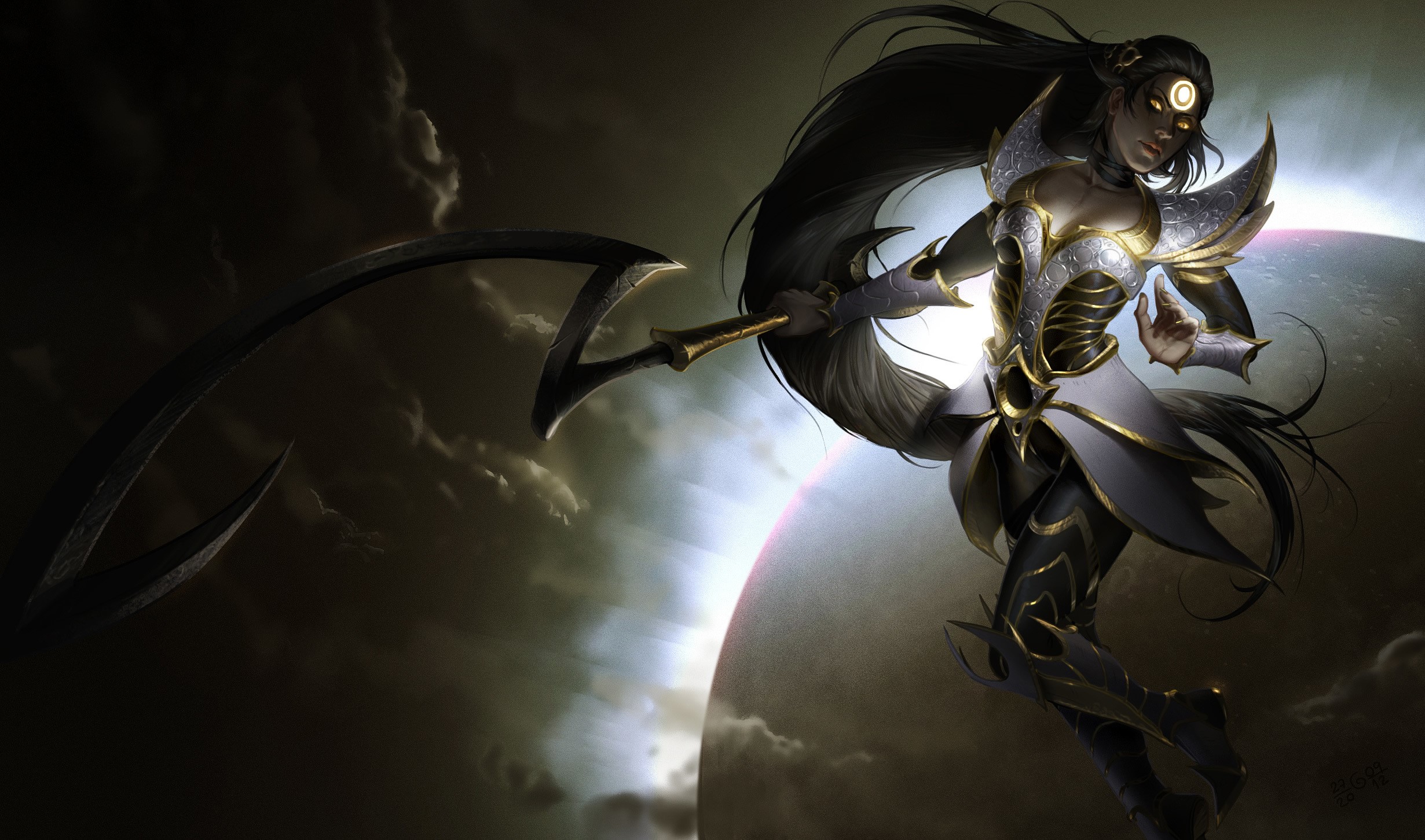 Diana from League of Legends HD Wallpaper