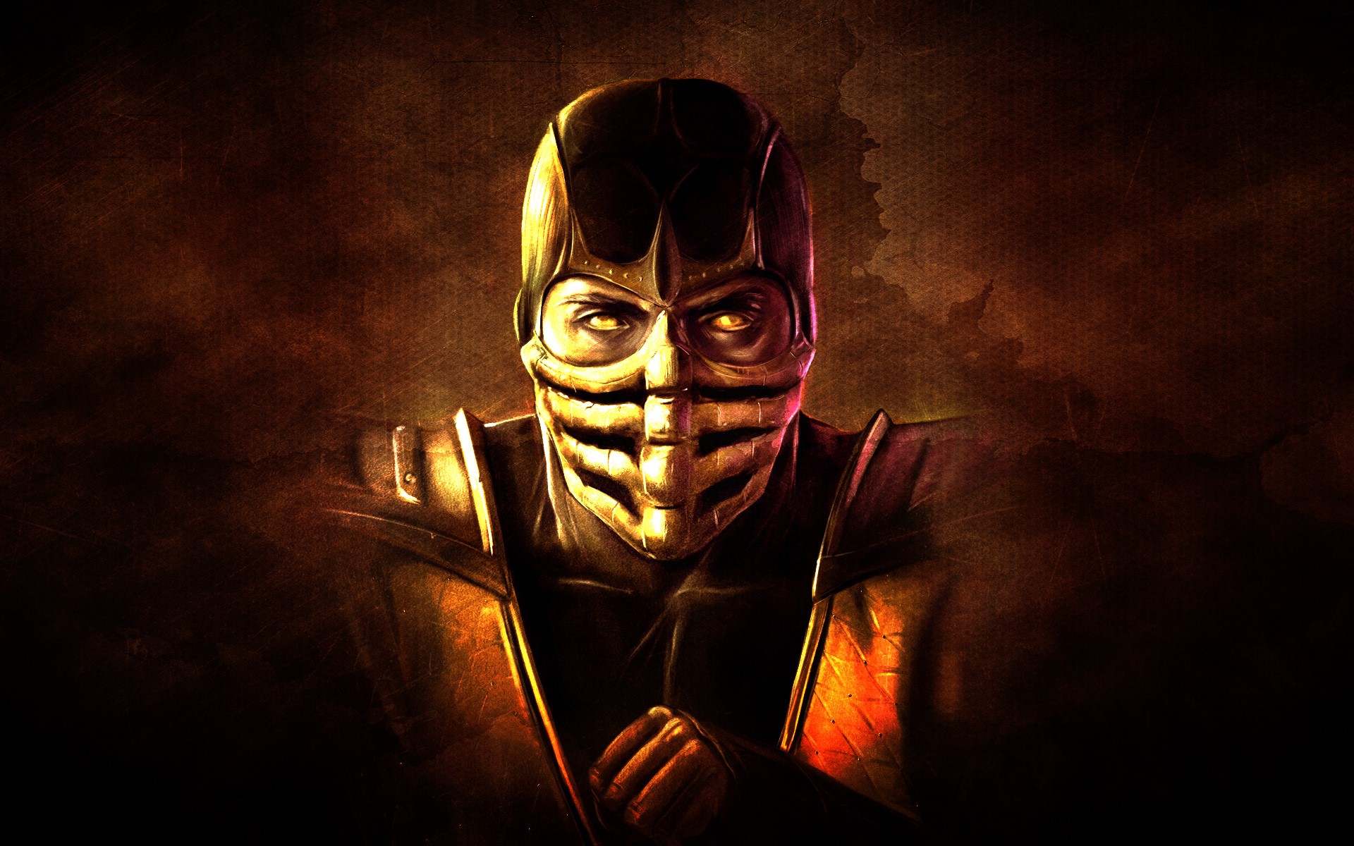 Scorpion from Mortal Kombat HD Wallpaper