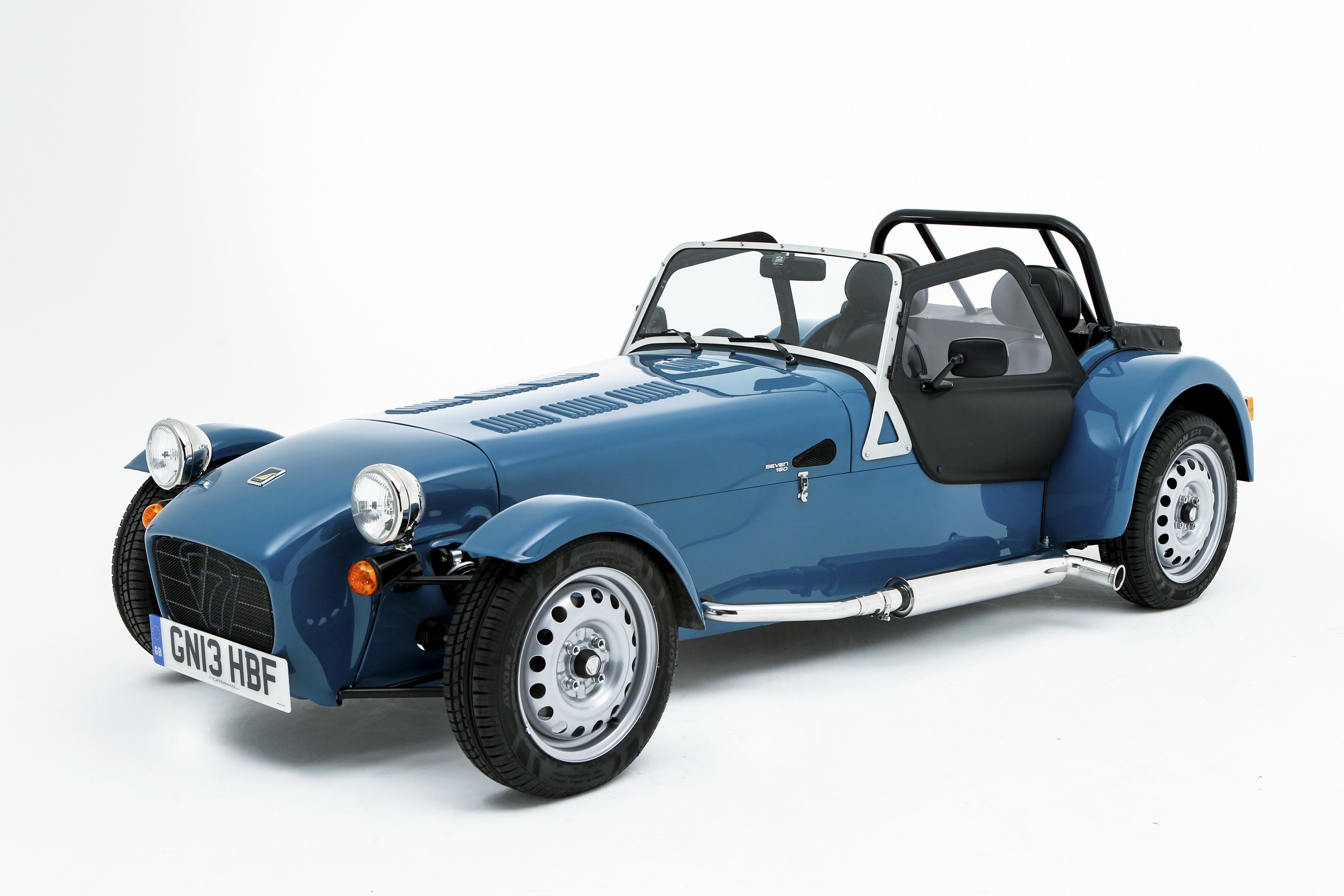 2013 Light Blue Caterham 7 HD Wallpaper