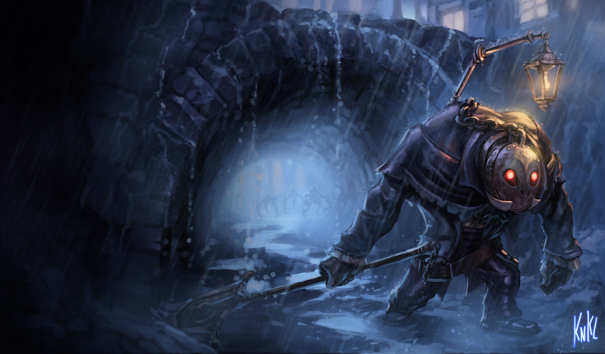 Undertaker Yorick from League of Legends HD Wallpaper